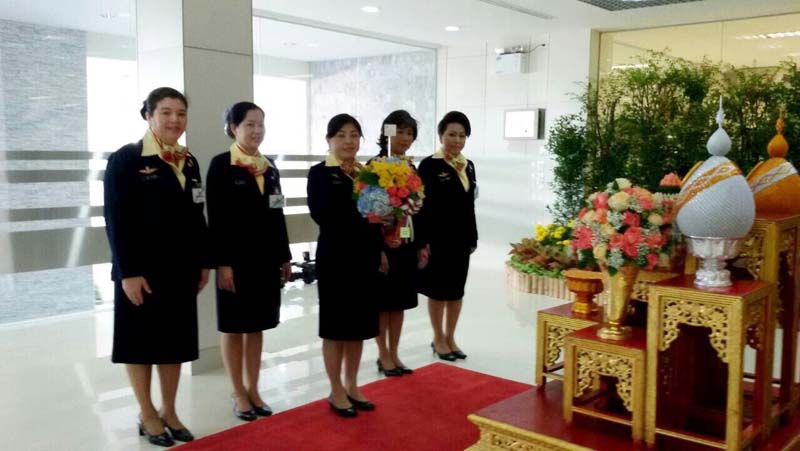 041 เนื่องในวโรกาสวันคล้ายวันประสูติพระเจ้าหลานเธอพระองค์เจ้าพัชรกิติยาภา ในวันที่ ๗ ธันวาคม ๒๕๕๘ คณะกรรมการ สมาคมภริยาฯ ได้นำพานดอกไม้ ทูลเกล้าฯถวายพระพรชัยมงคล ณ วังศุโขทัย