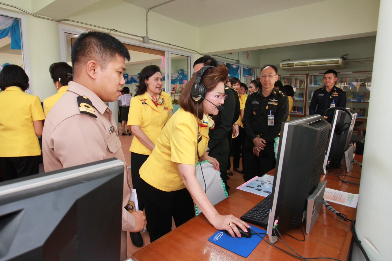 078 นายกสมาคมภริยาฯ นำคณะกรรมการฯ ตรวจเยี่ยมการดำเนินโครงการทั้ง 4 โครงการ ณ.โรงงานวัตถุระเบิดทหาร