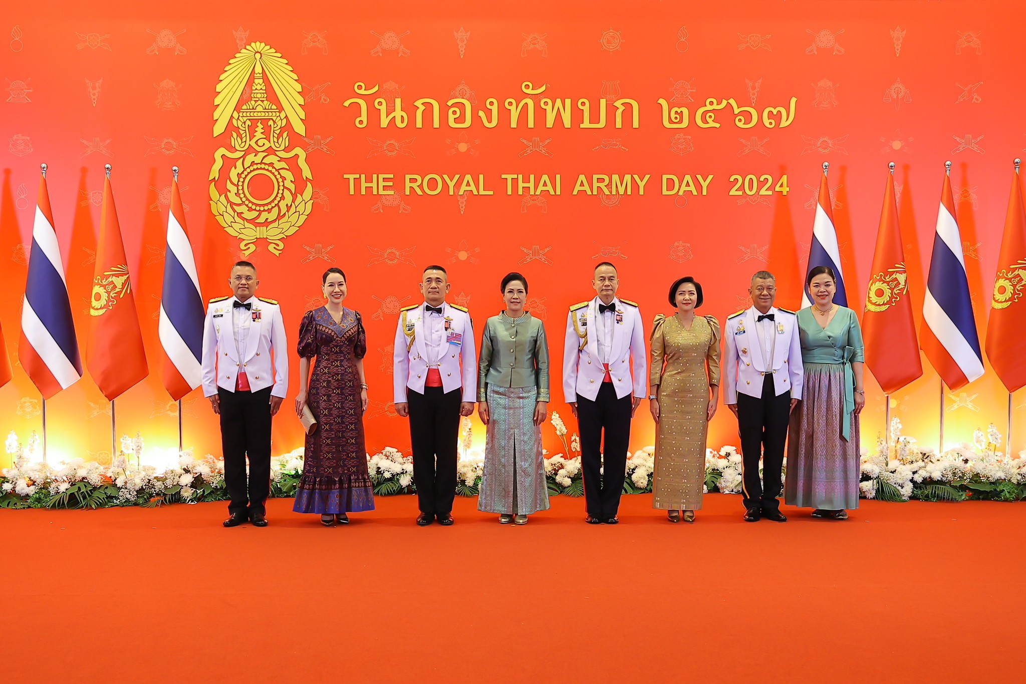 ๐๔๙ ปลัดกระทรวงกลาโหม และนายกสมาคมภริยาข้าราชการสำนักงานปลัดกระทรวงกลาโหม ร่วมงานเลี้ยงรับรองเนื่องในวันกองทัพบก ประจำปี ๒๕๖๗