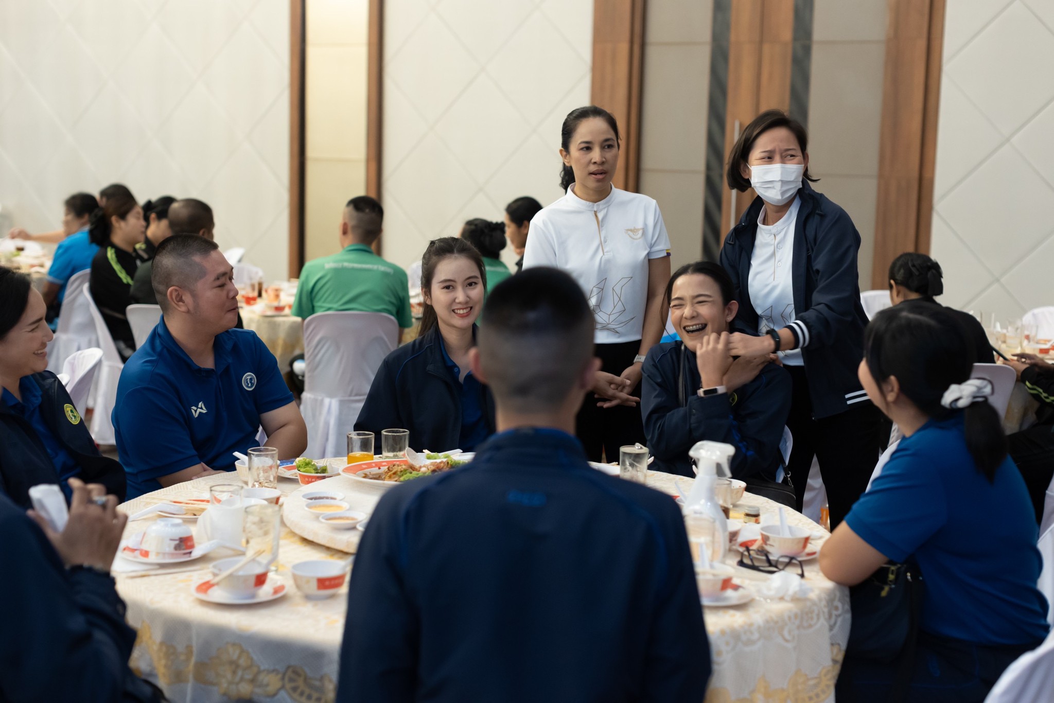 ๐๕๐ การจัดงานเลี้ยงขอบคุณข้าราชการและเจ้าหน้าที่ ที่ร่วมปฏิบัติงานเพื่อนพึ่ง (ภาฯ) และการออกร้านงานกาชาด ประจำปี ๒๕๖๖
