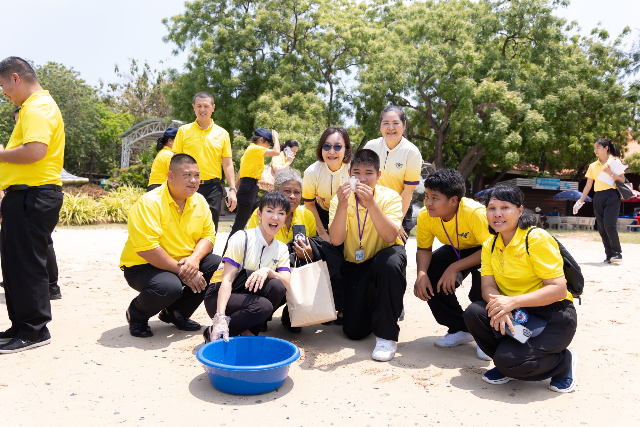 ๐๖๒ กิจกรรมโครงการจิตอาสาเก็บขยะริมหาด เพื่อน้องเต่า และดูงาน "นาวิกนคร ๔.๐ โมเดล"