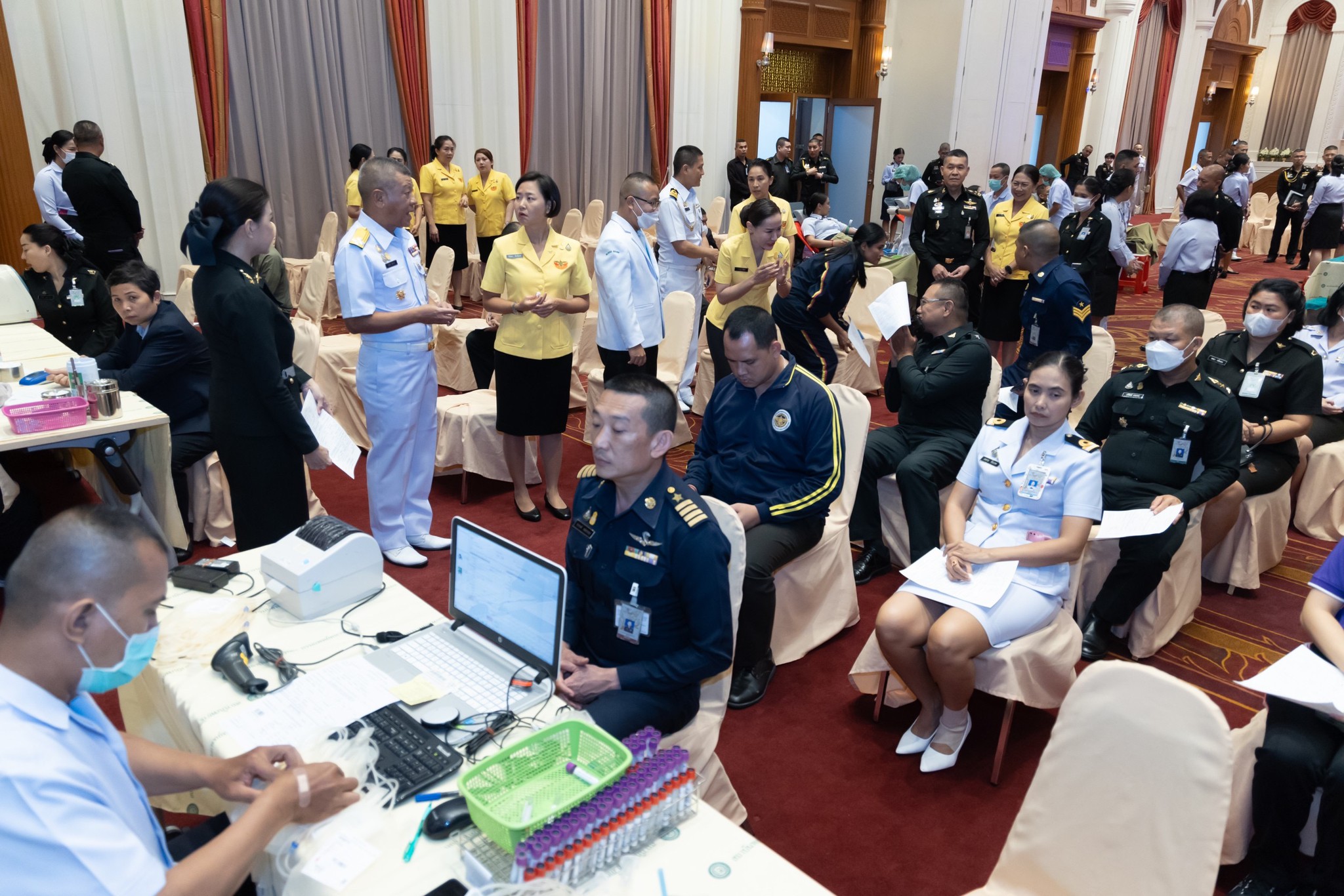 ๐๖๓ กิจกรรมบริจาคโลหิตถวายเป็นพระราชกุศล เนื่องในโอกาสวันคล้ายวันพระราชสมภพ สมเด็จพระกนิษฐาธิราชเจ้า กรมสมเด็จพระเทพรัตนราชสุดาฯ สยามบรมราชกุมารี (๒ เมษายน ๒๕๖๗)
