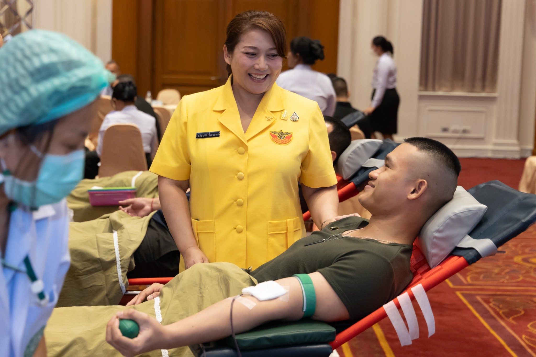 ๐๖๓ กิจกรรมบริจาคโลหิตถวายเป็นพระราชกุศล เนื่องในโอกาสวันคล้ายวันพระราชสมภพ สมเด็จพระกนิษฐาธิราชเจ้า กรมสมเด็จพระเทพรัตนราชสุดาฯ สยามบรมราชกุมารี (๒ เมษายน ๒๕๖๗)