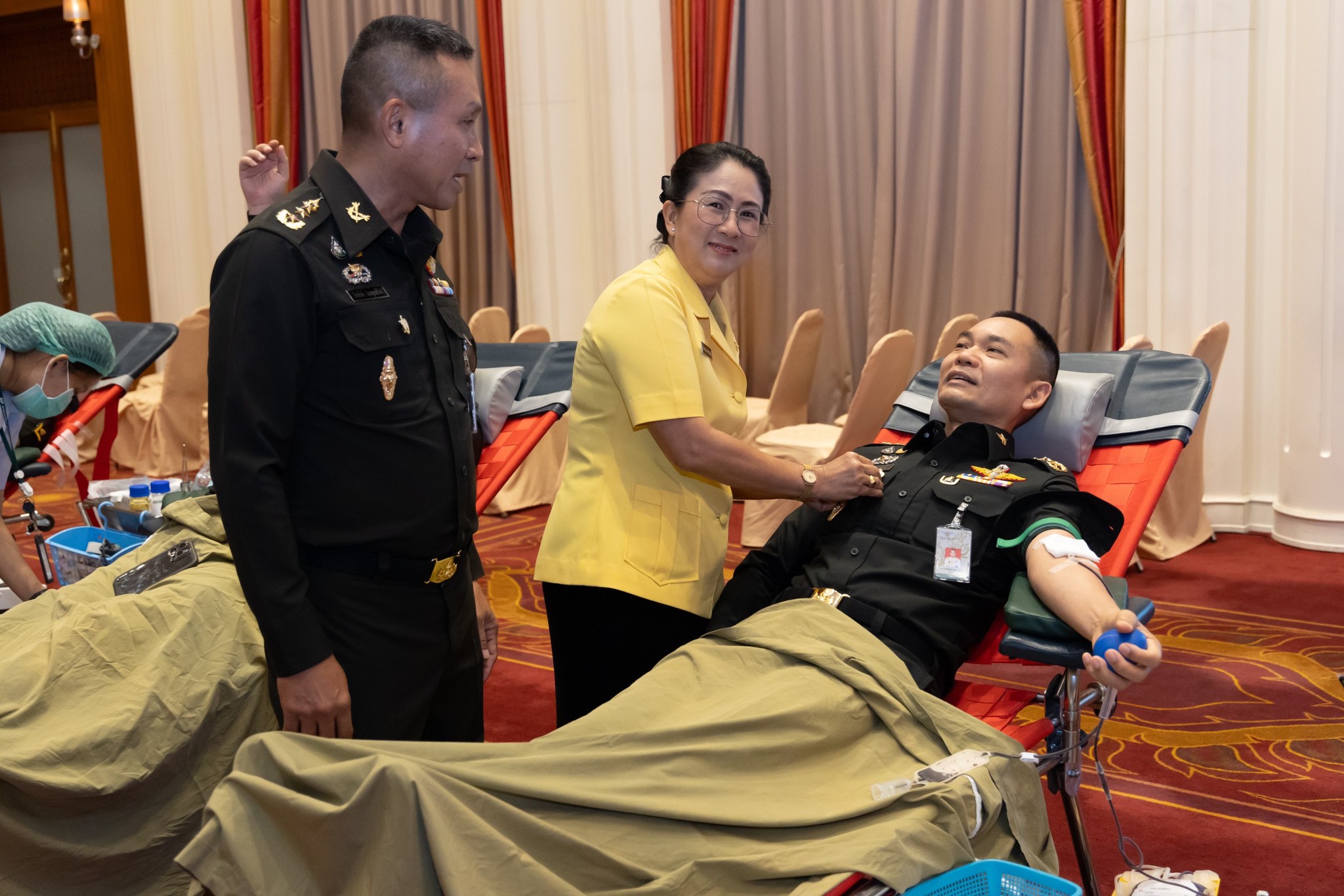 ๐๖๓ กิจกรรมบริจาคโลหิตถวายเป็นพระราชกุศล เนื่องในโอกาสวันคล้ายวันพระราชสมภพ สมเด็จพระกนิษฐาธิราชเจ้า กรมสมเด็จพระเทพรัตนราชสุดาฯ สยามบรมราชกุมารี (๒ เมษายน ๒๕๖๗)