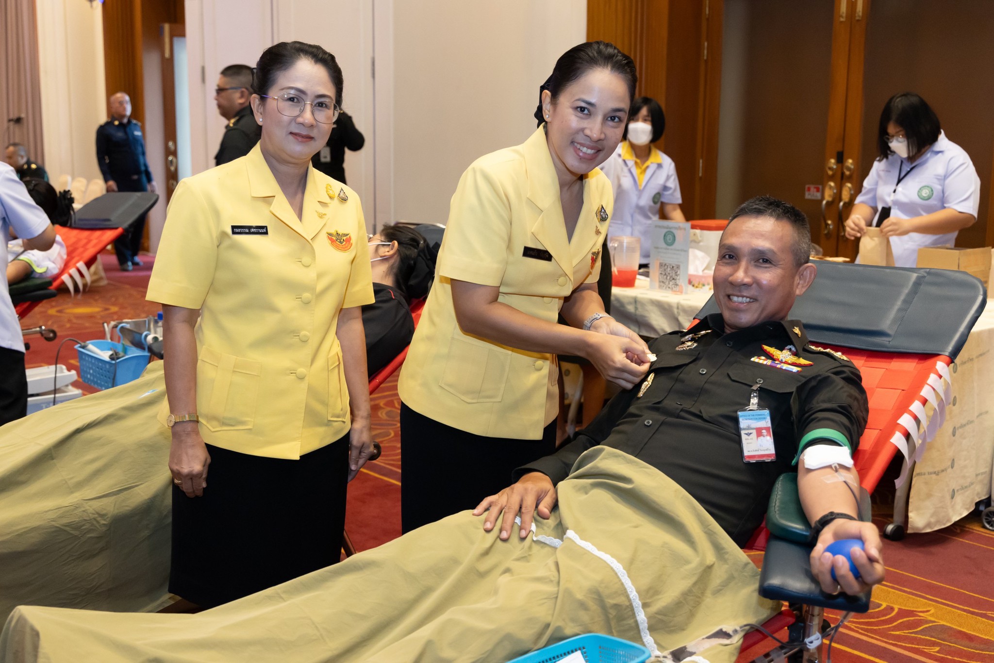 ๐๖๓ กิจกรรมบริจาคโลหิตถวายเป็นพระราชกุศล เนื่องในโอกาสวันคล้ายวันพระราชสมภพ สมเด็จพระกนิษฐาธิราชเจ้า กรมสมเด็จพระเทพรัตนราชสุดาฯ สยามบรมราชกุมารี (๒ เมษายน ๒๕๖๗)