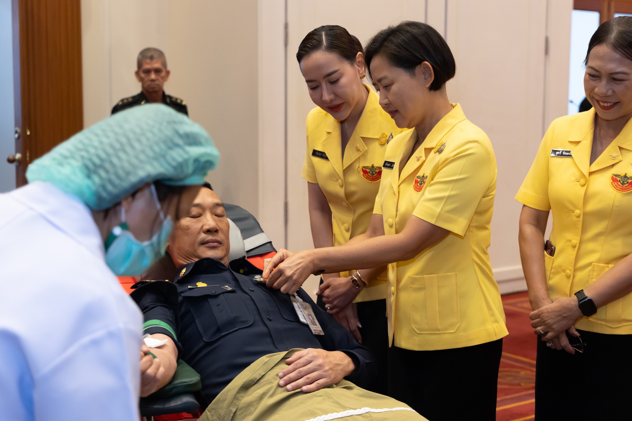 ๐๖๓ กิจกรรมบริจาคโลหิตถวายเป็นพระราชกุศล เนื่องในโอกาสวันคล้ายวันพระราชสมภพ สมเด็จพระกนิษฐาธิราชเจ้า กรมสมเด็จพระเทพรัตนราชสุดาฯ สยามบรมราชกุมารี (๒ เมษายน ๒๕๖๗)