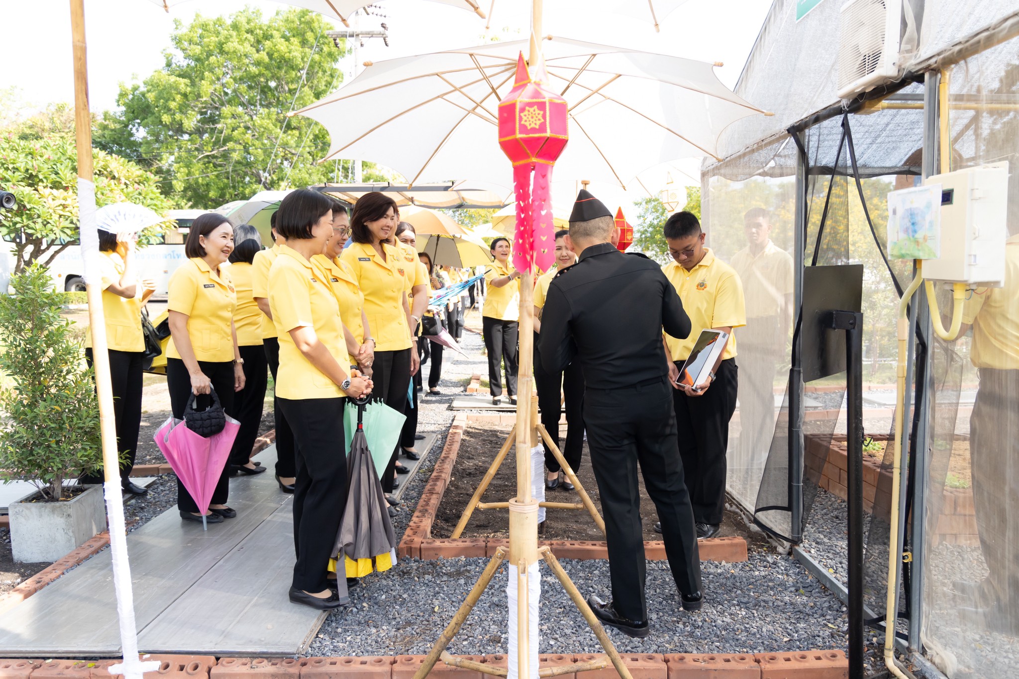 ๐๗๐ การตรวจเยี่ยมและติดตามความคืบหน้าการดำเนินงานโครงการของสมาคมฯ