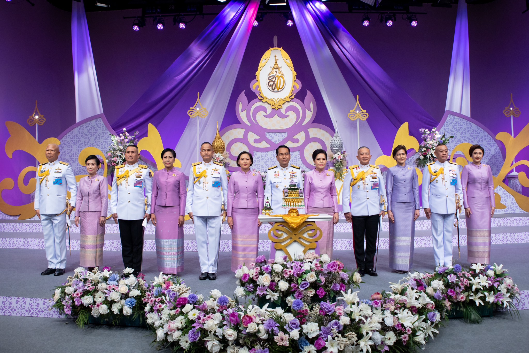 ๐๗๔ การบันทึกเทปโทรทัศน์อาเศียรวาทถวายพระพรชัยมงคล เนื่องในโอกาสมหามงคล เฉลิมพระชนมพรรษา สมเด็จพร...