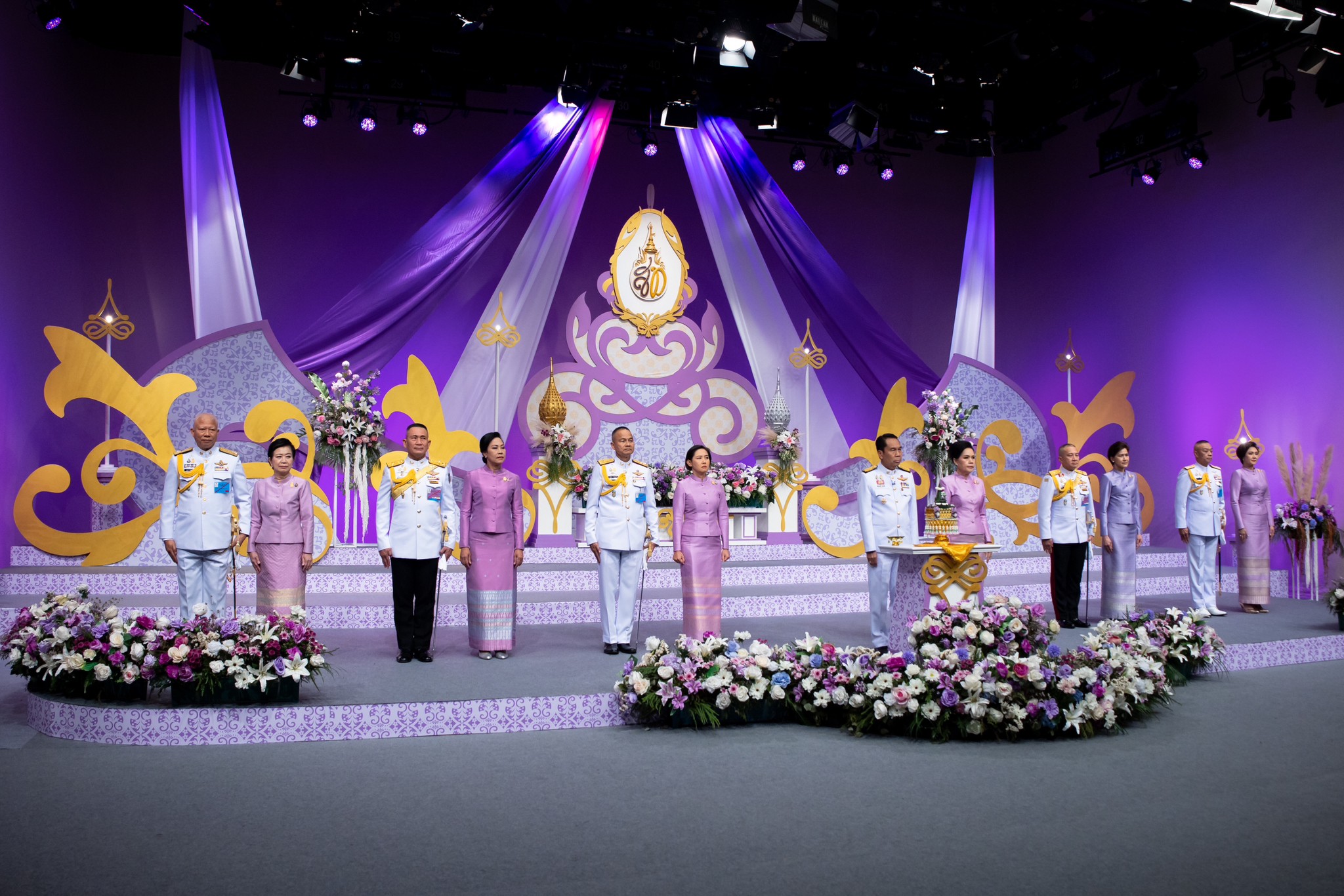๐๗๔ การบันทึกเทปโทรทัศน์อาเศียรวาทถวายพระพรชัยมงคล เนื่องในโอกาสมหามงคล เฉลิมพระชนมพรรษา สมเด็จพระนางเจ้าสุทิดาพัชรสุธาพิมลลักษณ พระบรมราชินี (๓ มิถุนายน ๒๕๖๗)