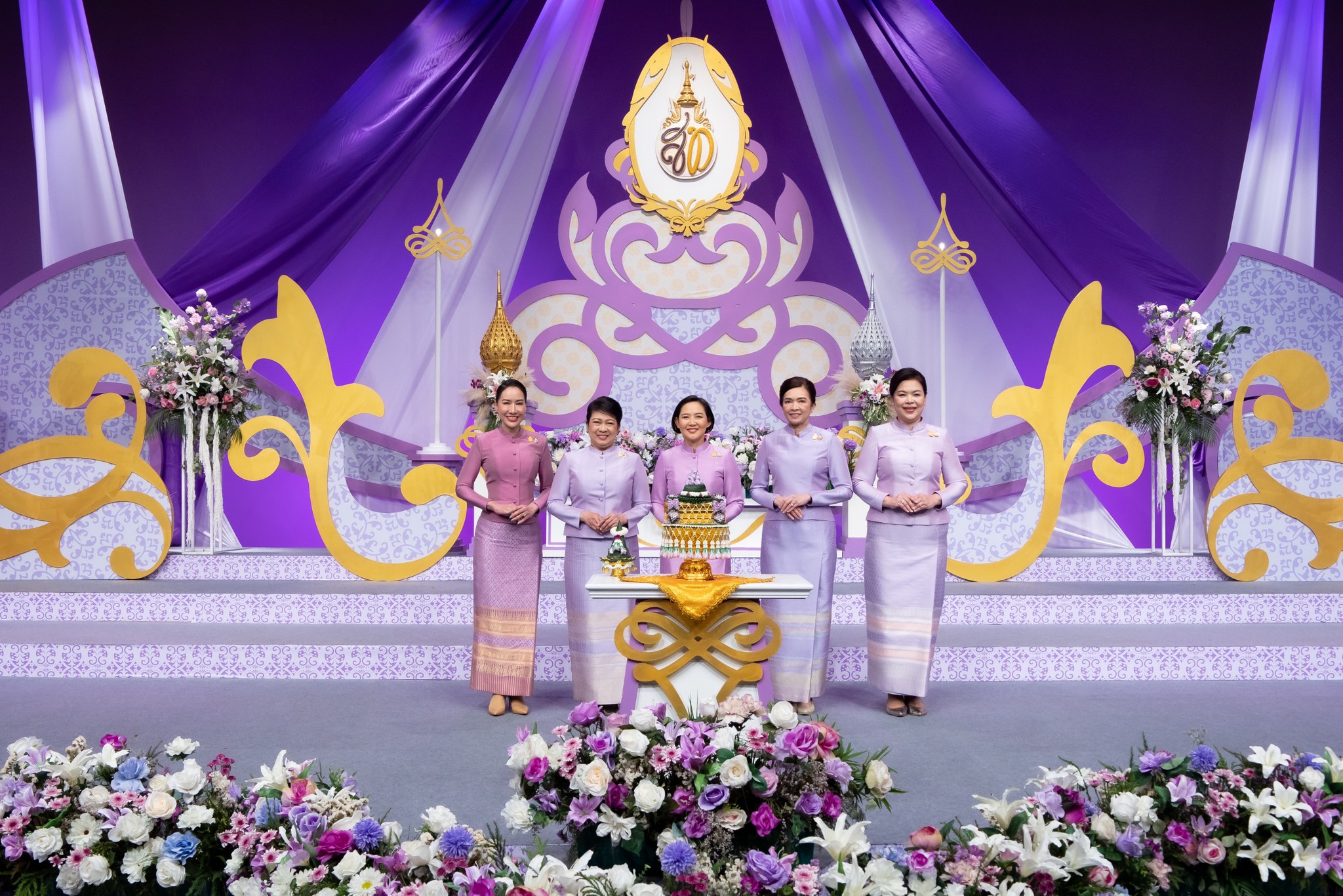 ๐๗๕ การบันทึกเทปโทรทัศน์อาเศียรวาทถวายพระพรชัยมงคล เนื่องในโอกาสมหามงคล เฉลิมพระชนมพรรษา สมเด็จพระนางเจ้าสุทิดาพัชรสุธาพิมลลักษณ พระบรมราชินี (๓ มิถุนายน ๒๕๖๗)