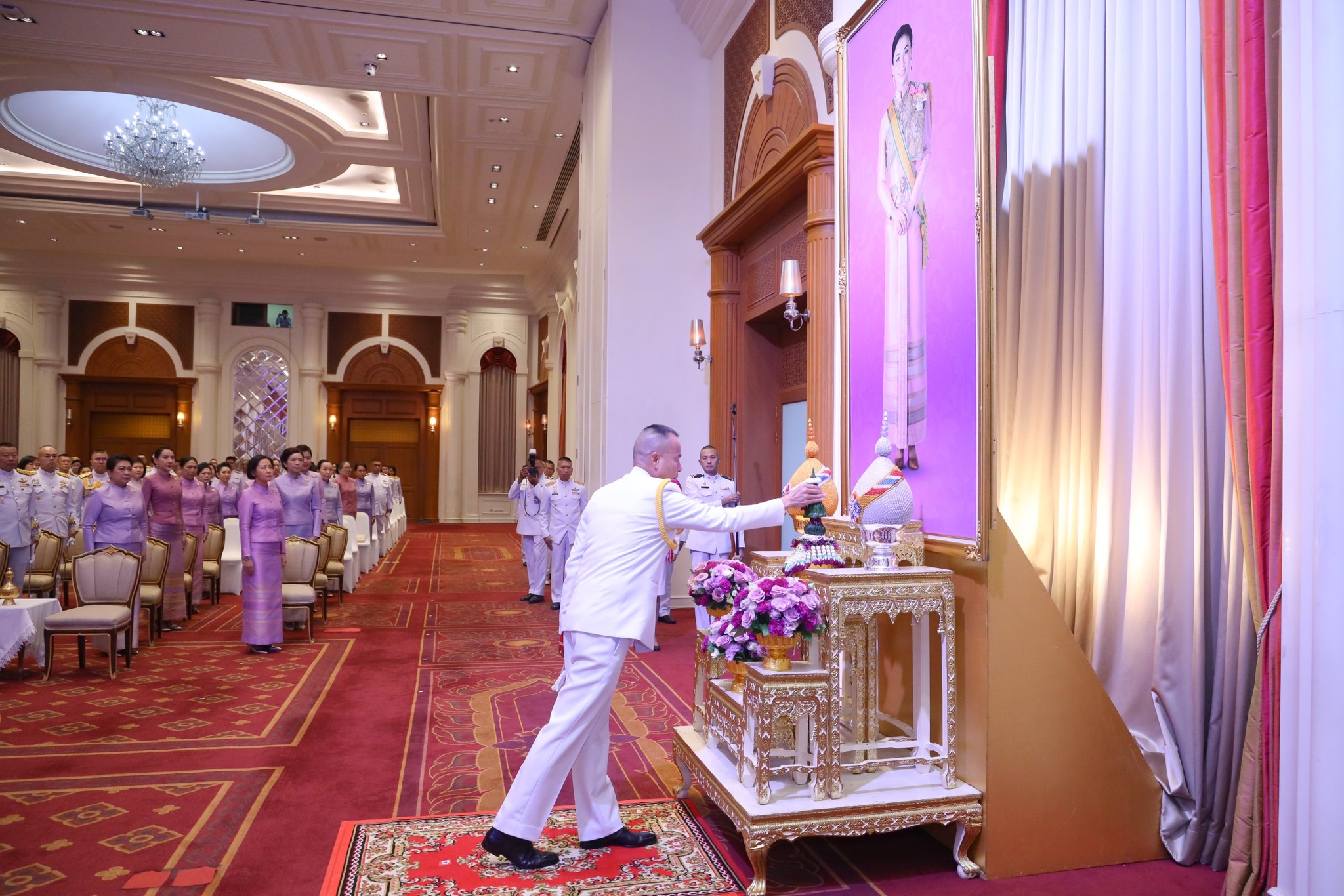 ๐๗๖ การจัดกิจกรรมเฉลิมพระเกียรติ เนื่องในโอกาสมหามงคลเฉลิมพระชนมพรรษา สมเด็จพระนางเจ้าสุทิดาพัชรส...
