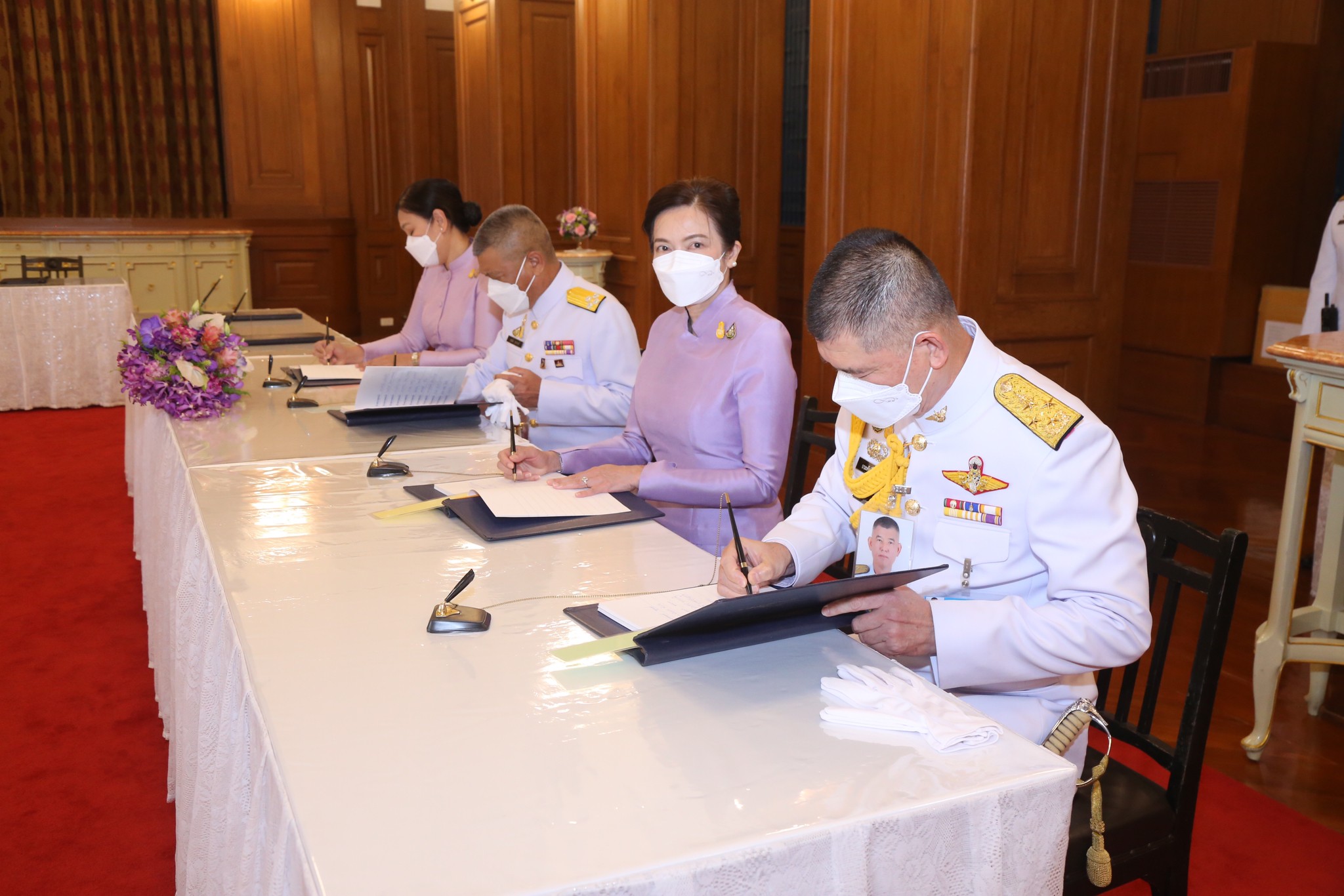 ๐๗๙ พิธีลงนามถวายพระพรชัยมงคล เนื่องในโอกาสวันเฉลิมพระชนมพรรษา สมเด็จพระนางเจ้าสุทิดา พัชรสุธาพิมลลักษณ พระบรมราชินี (๓ มิถุนายน ๒๕๖๗)