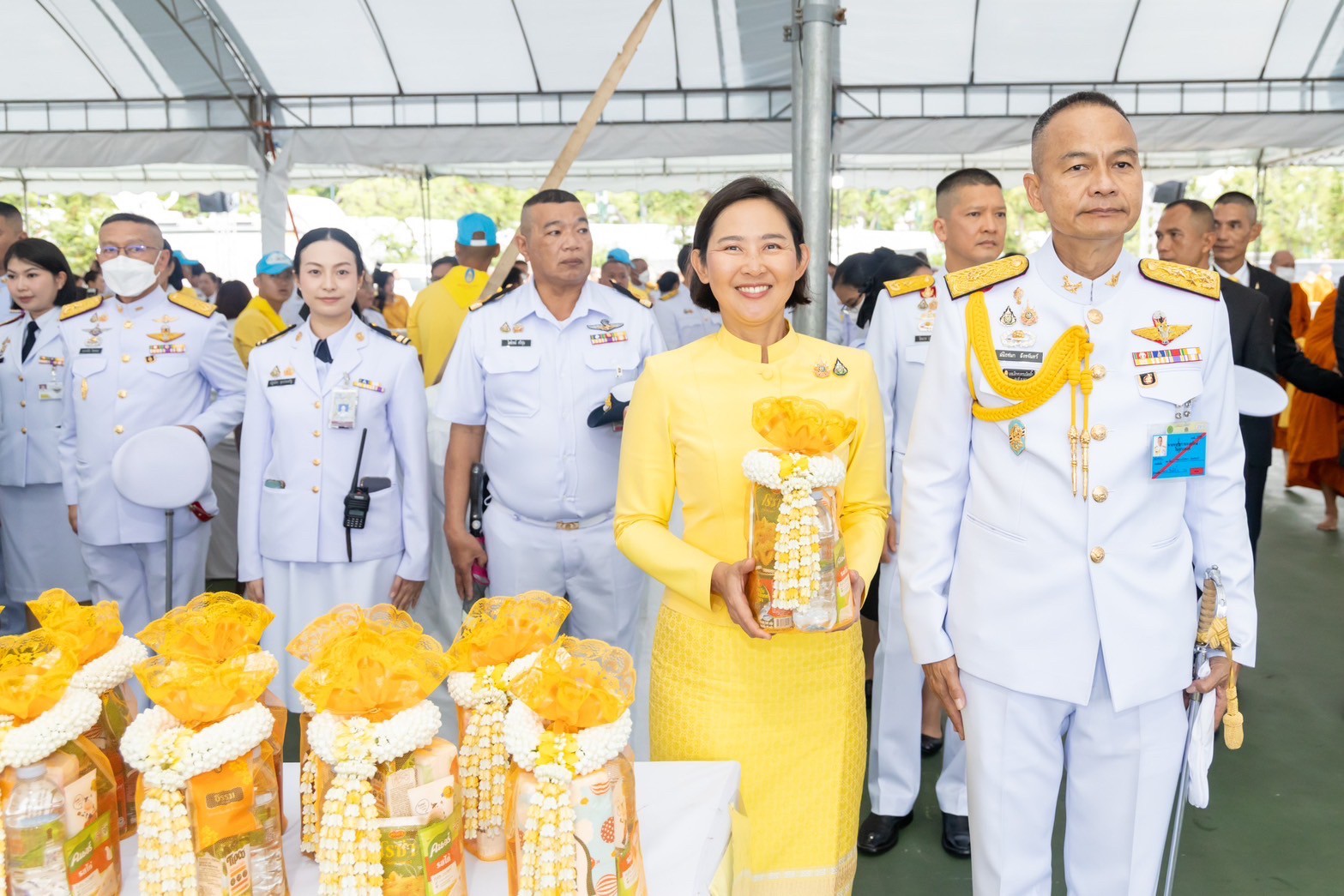 ๐๙๑ พิธีเจริญพระพุทธมนต์ และพิธีทำบุญตักบาตร ถวายเป็นพระราชกุศล เนื่องในโอกาสมหามงคลเฉลิมพระชนมพรรษาพระบาทสมเด็จพระเจ้าอยู่หัว ๖ รอบ ๒๘ กรกฎาคม ๒๕๖๗