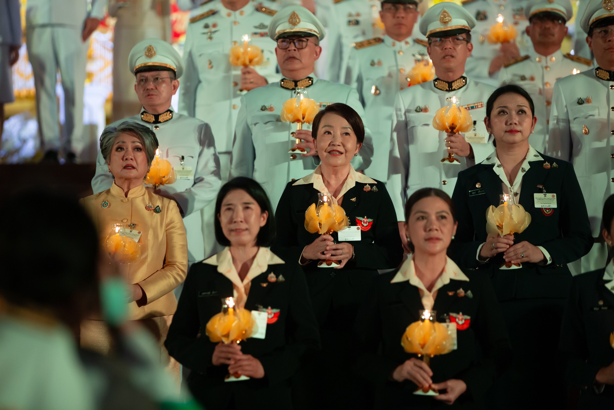 ๐๙๓ พิธีถวายเครื่องราชสักการะ วางพานพุ่มและจุดเทียนถวายพระพรชัยมงคล เนื่องในโอกาสมหามงคลเฉลิมพระชนมพรรษาพระบาทสมเด็จพระเจ้าอยู่หัว ๖ รอบ๒๘ กรกฎาคม ๒๕๖๗