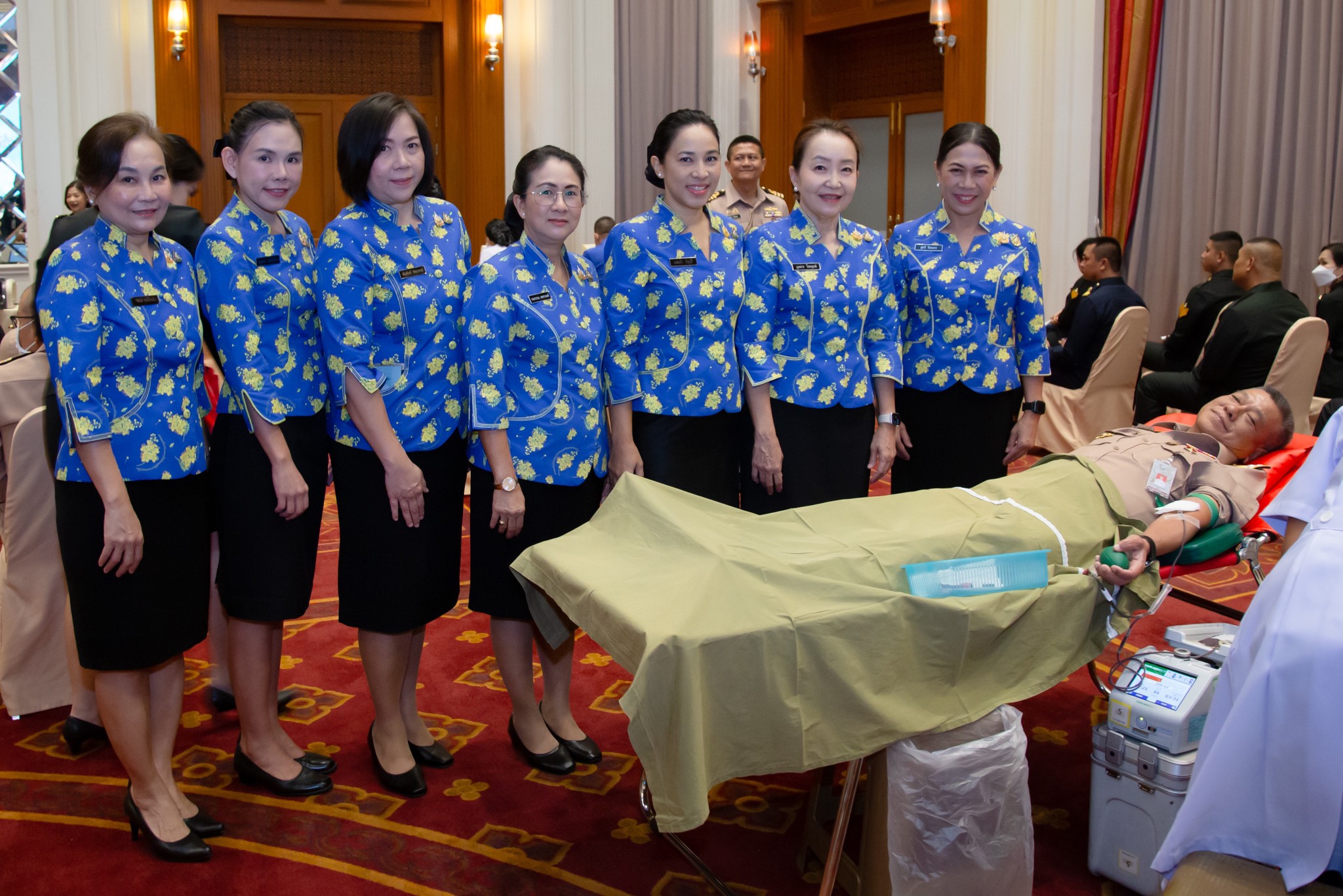 ๐๙๗ กิจกรรมบริจาคโลหิตถวายเป็นพระราชกุศลเนื่องในโอกาสวันเฉลิมพระชนมพรรษา สมเด็จพระนางเจ้าสิริกิติ์ พระบรมราชินีนาถ พระบรมราชชนนีพันปีหลวง ๑๒ สิงหาคม ๒๕๖๗
