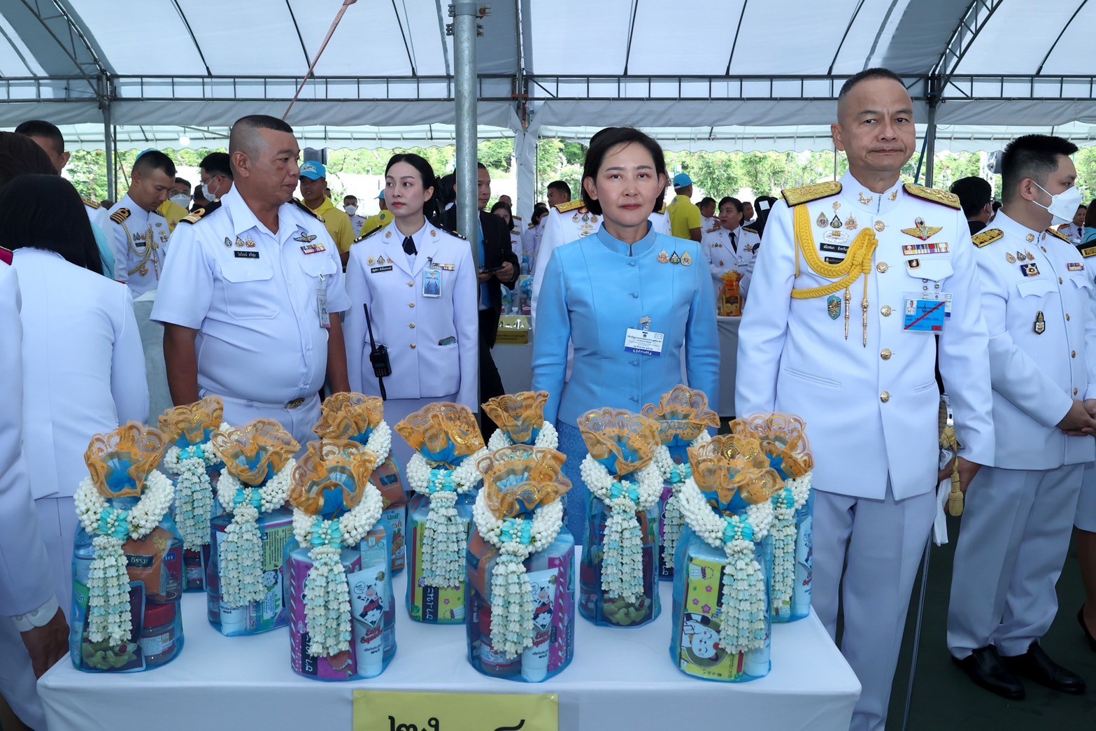 ๑๐๒ พิธีเจริญพระพุทธมนต์ และพิธีทำบุญตักบาตรถวายเป็นพระราชกุศล เนื่องในโอกาสวันเฉลิมพระชนมพรรษา สมเด็จพระนางเจ้าสิริกิติ์ พระบรมราชินีนาถ พระบรมราชชนนีพันปีหลวง ๑๒ สิงหาคม ๒๕๖๗