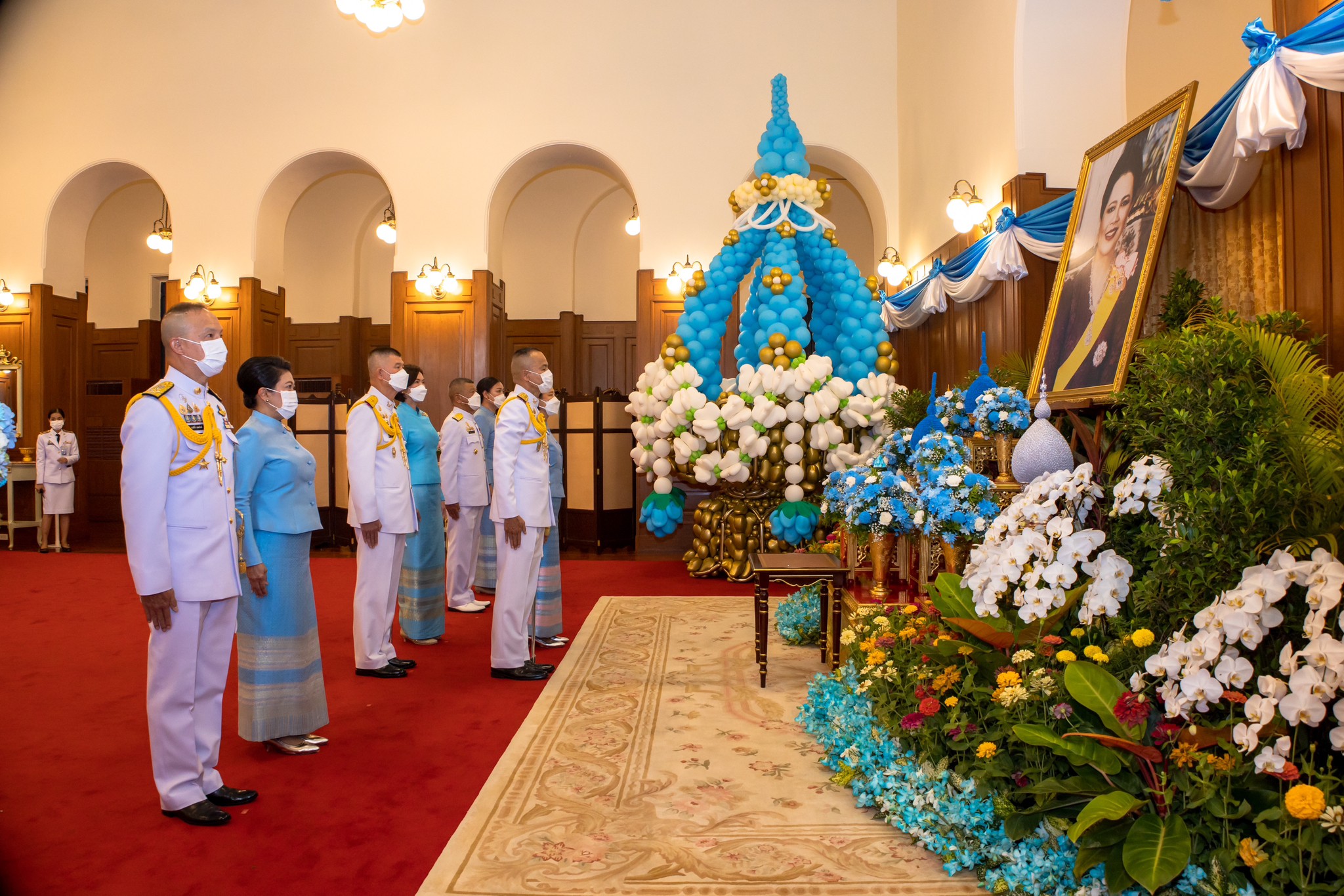 ๑๐๓ พิธีลงนามถวายพระพรชัยมงคล เนื่องในโอกาสวันเฉลิมพระชนมพรรษา สมเด็จพระนางเจ้าสิริกิติ์ พระบรมรา...