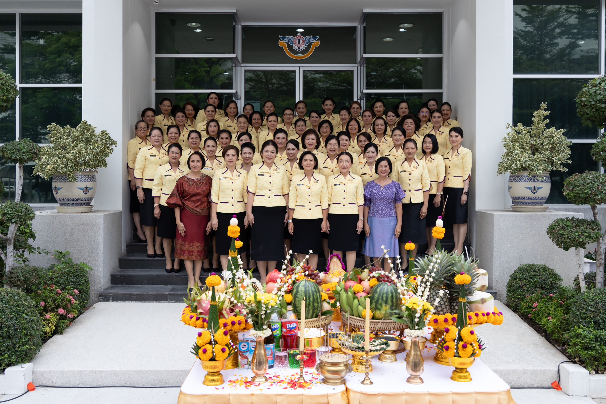 ๑๕ การจัดงานวันคล้ายวันสถาปนาสมาคมภริยาข้าราชการสำนักงานปลัดกระทรวงกลาโหม ครบรอบปีที่ ๓๔