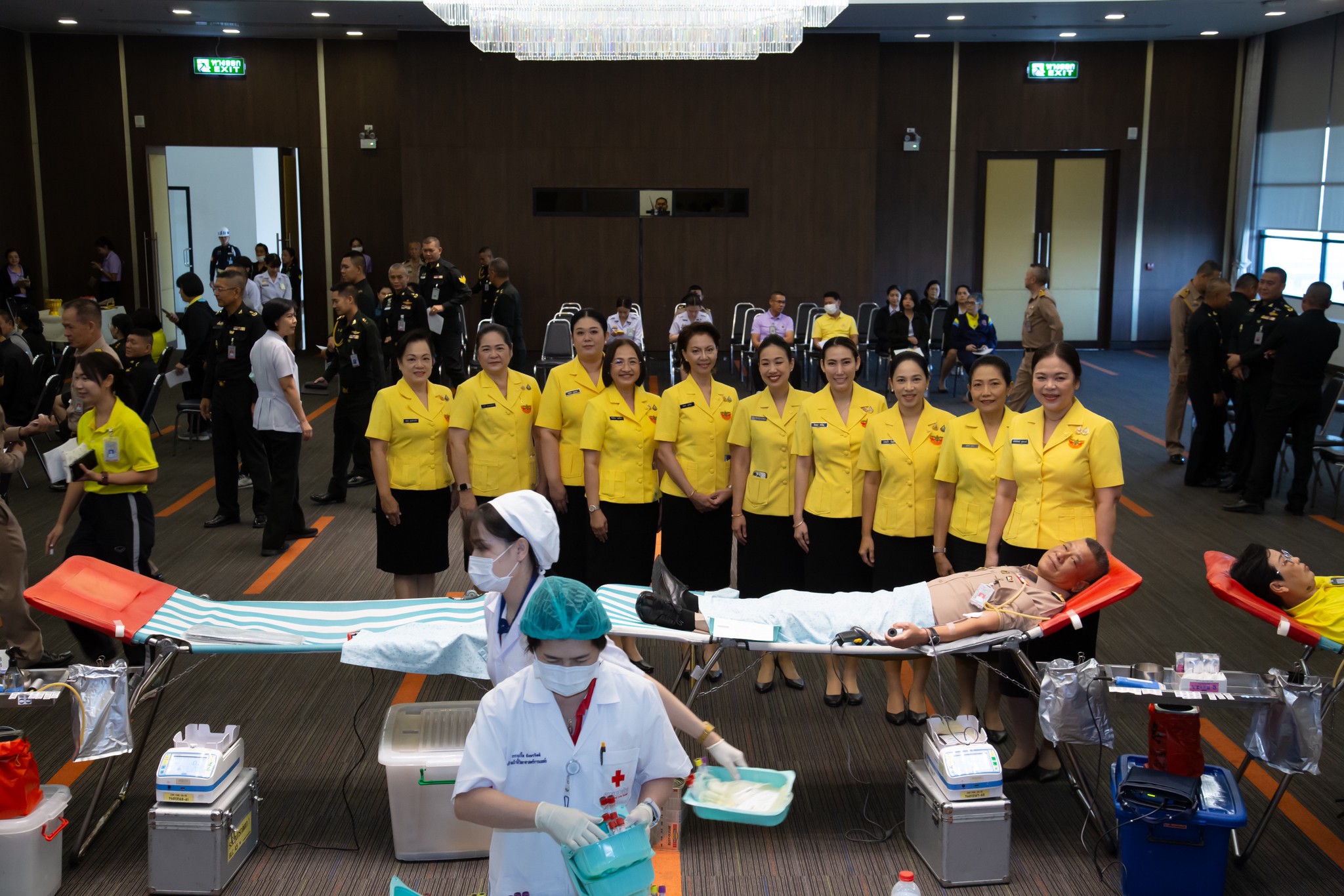 ๒๐ กิจกรรมบริจาคโลหิตถวายเป็นพระราชกุศล เนื่องในวันคล้ายวันพระบรมราชสมภพ พระบาทสมเด็จพระบรมชนกาธิเบศร มหาภูมิพลอดุลยเดชมหาราช บรมนาถบพิตร (๕ ธันวาคม ๒๕๖๗)
