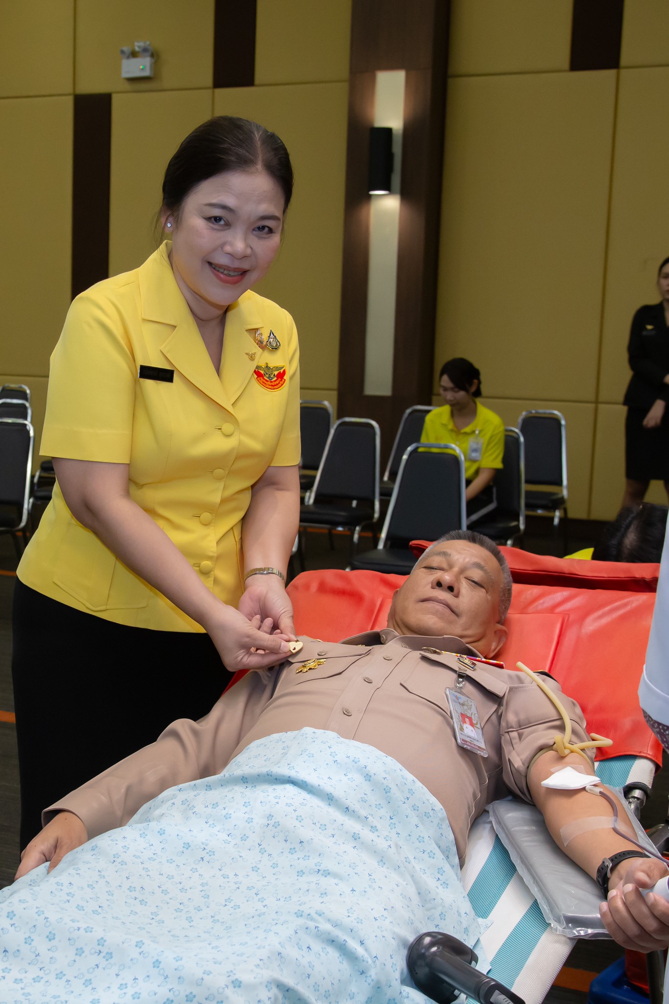 ๒๐ กิจกรรมบริจาคโลหิตถวายเป็นพระราชกุศล เนื่องในวันคล้ายวันพระบรมราชสมภพ พระบาทสมเด็จพระบรมชนกาธิเบศร มหาภูมิพลอดุลยเดชมหาราช บรมนาถบพิตร (๕ ธันวาคม ๒๕๖๗)