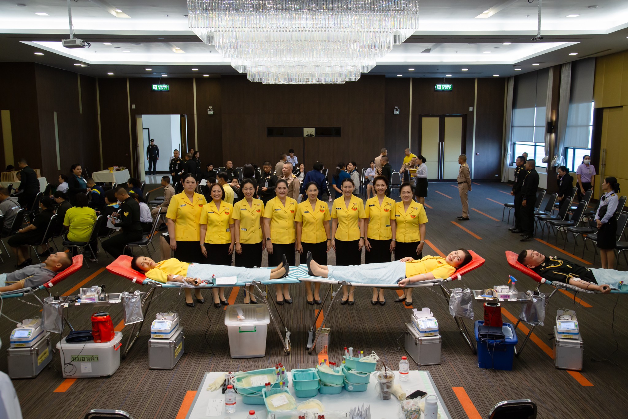 ๒๐ กิจกรรมบริจาคโลหิตถวายเป็นพระราชกุศล เนื่องในวันคล้ายวันพระบรมราชสมภพ พระบาทสมเด็จพระบรมชนกาธิเบศร มหาภูมิพลอดุลยเดชมหาราช บรมนาถบพิตร (๕ ธันวาคม ๒๕๖๗)