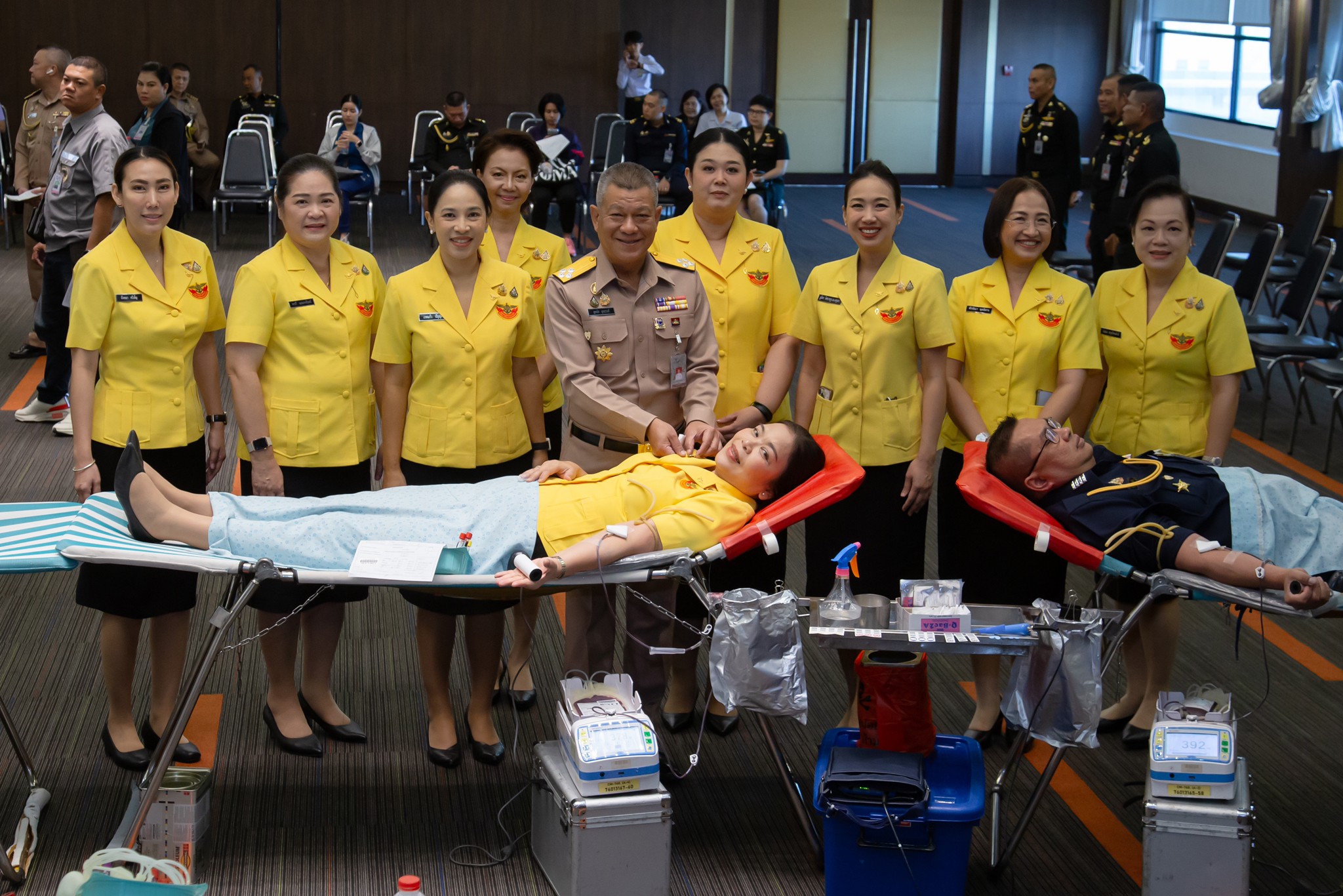 ๒๐ กิจกรรมบริจาคโลหิตถวายเป็นพระราชกุศล เนื่องในวันคล้ายวันพระบรมราชสมภพ พระบาทสมเด็จพระบรมชนกาธิเบศร มหาภูมิพลอดุลยเดชมหาราช บรมนาถบพิตร (๕ ธันวาคม ๒๕๖๗)