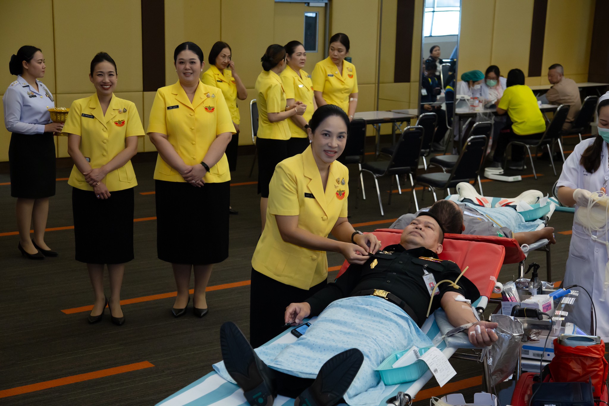 ๒๐ กิจกรรมบริจาคโลหิตถวายเป็นพระราชกุศล เนื่องในวันคล้ายวันพระบรมราชสมภพ พระบาทสมเด็จพระบรมชนกาธิเบศร มหาภูมิพลอดุลยเดชมหาราช บรมนาถบพิตร (๕ ธันวาคม ๒๕๖๗)