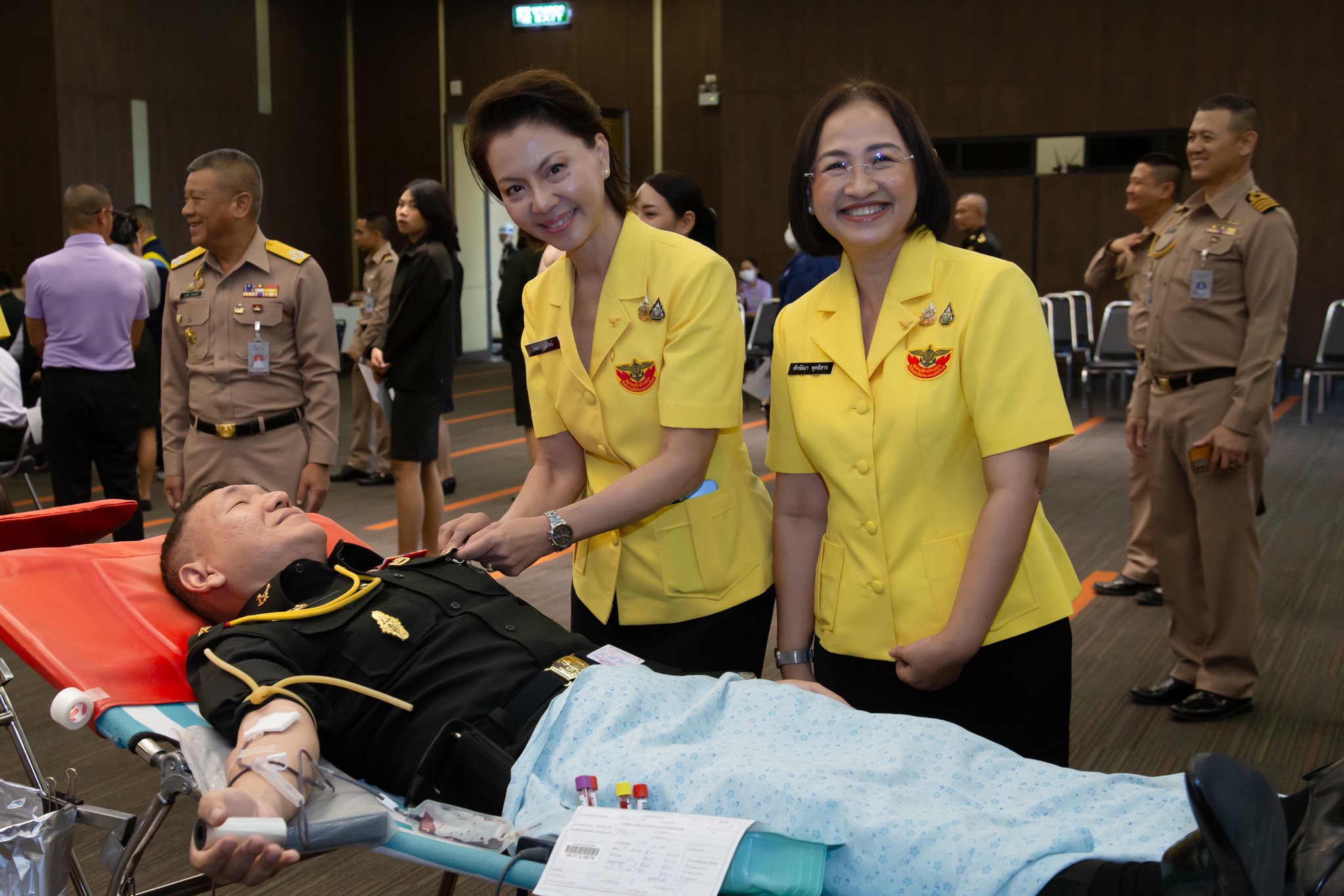 ๒๐ กิจกรรมบริจาคโลหิตถวายเป็นพระราชกุศล เนื่องในวันคล้ายวันพระบรมราชสมภพ พระบาทสมเด็จพระบรมชนกาธิเบศร มหาภูมิพลอดุลยเดชมหาราช บรมนาถบพิตร (๕ ธันวาคม ๒๕๖๗)