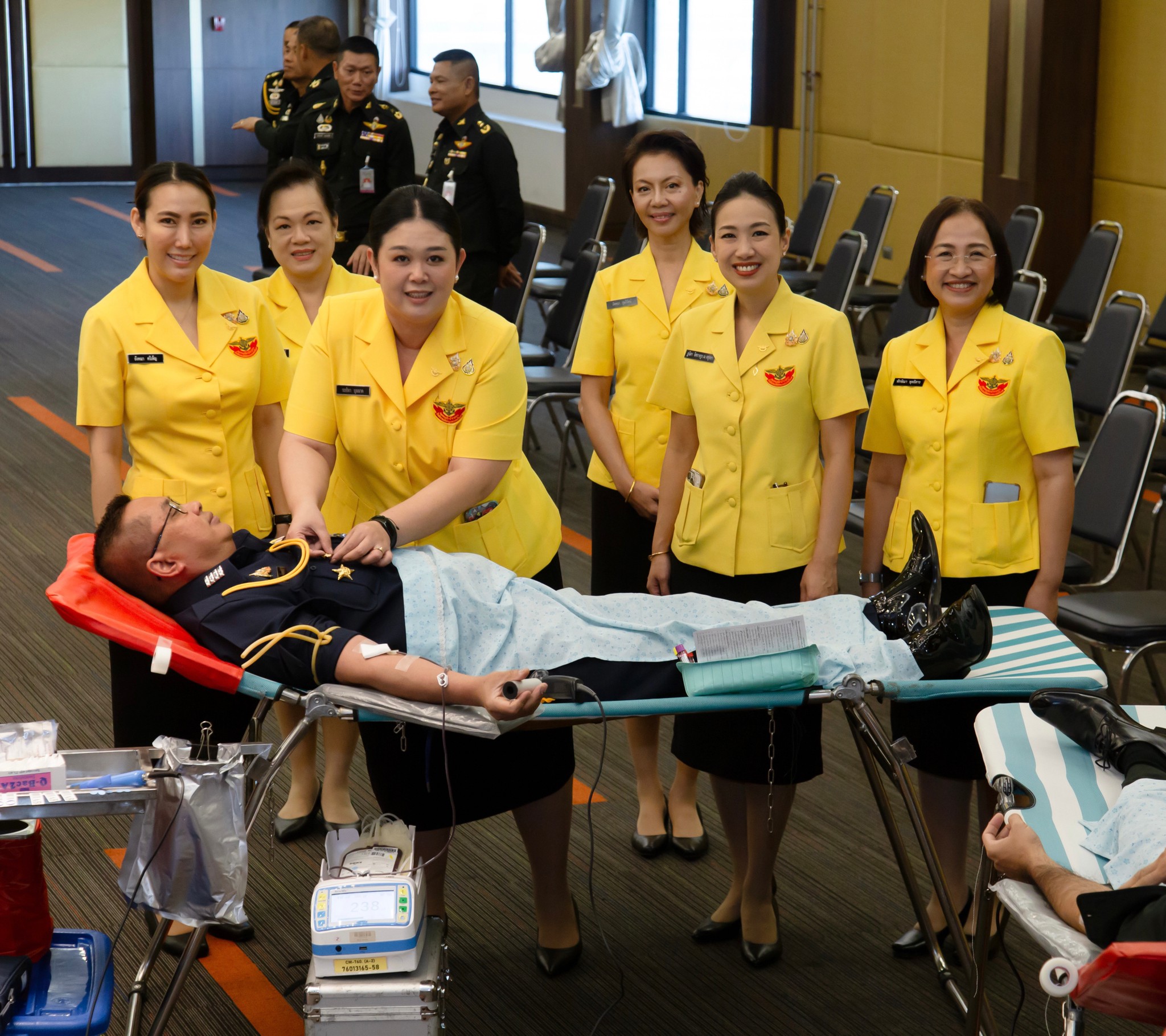 ๒๐ กิจกรรมบริจาคโลหิตถวายเป็นพระราชกุศล เนื่องในวันคล้ายวันพระบรมราชสมภพ พระบาทสมเด็จพระบรมชนกาธิเบศร มหาภูมิพลอดุลยเดชมหาราช บรมนาถบพิตร (๕ ธันวาคม ๒๕๖๗)