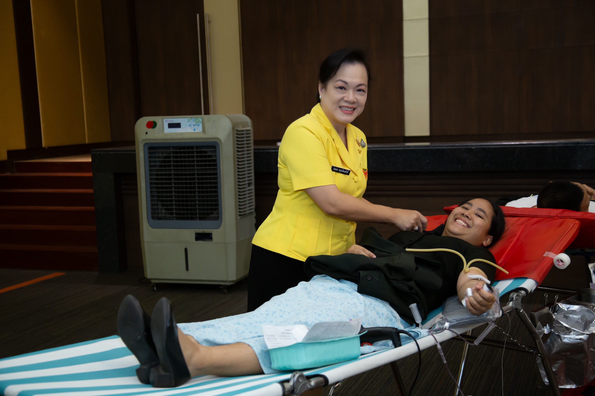 ๒๐ กิจกรรมบริจาคโลหิตถวายเป็นพระราชกุศล เนื่องในวันคล้ายวันพระบรมราชสมภพ พระบาทสมเด็จพระบรมชนกาธิเบศร มหาภูมิพลอดุลยเดชมหาราช บรมนาถบพิตร (๕ ธันวาคม ๒๕๖๗)