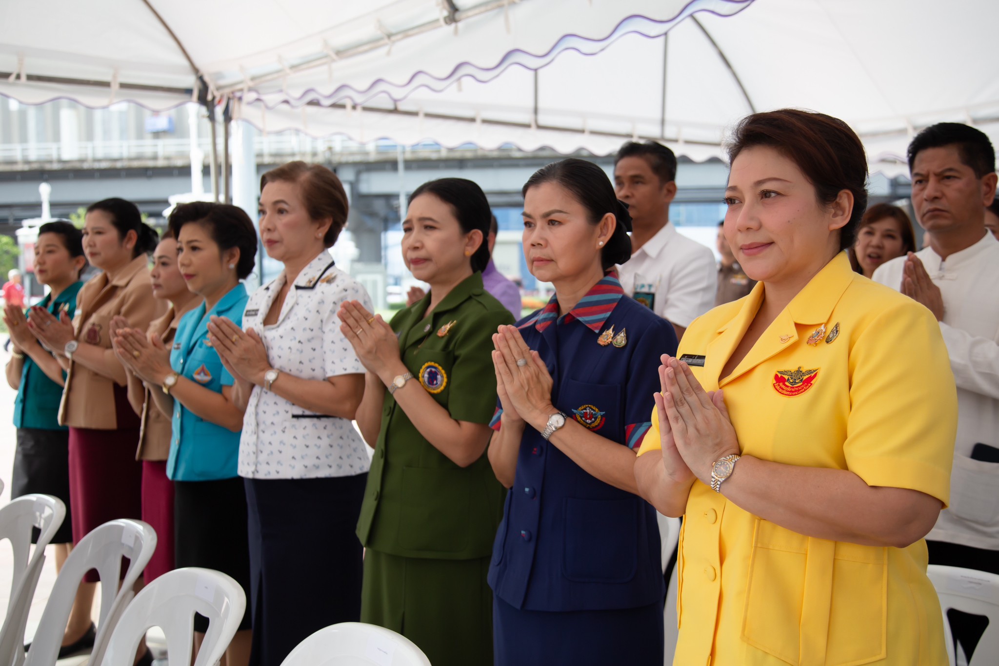 ๓๔ พิธีบวงสรวงพระบรมราชานุสรณ์พระบาทสมเด็จพระมงกุฎเกล้าเจ้าอยู่หัว รัชกาลที่ ๖ งานกาชาด ประจำปี ๒๕๖๗
