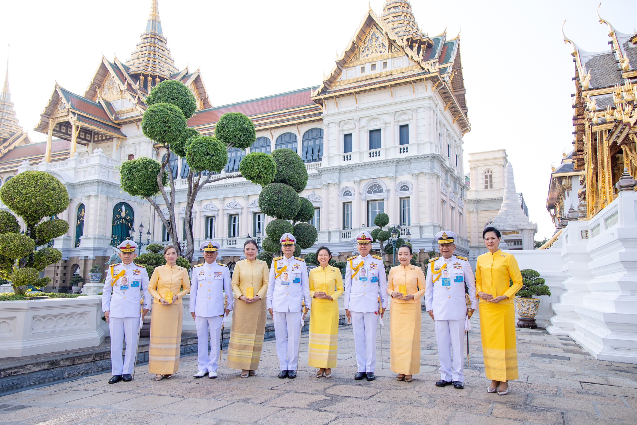 ๔๒ พิธีลงนามถวายพระพรชัยมงคล พระบาทสมเด็จพระเจ้าอยู่หัว และสมเด็จพระนางเจ้าฯ พระบรมราชินี เนื่องในโอกาสวันขึ้นปีใหม่ พุทธศักราช ๒๕๖๘