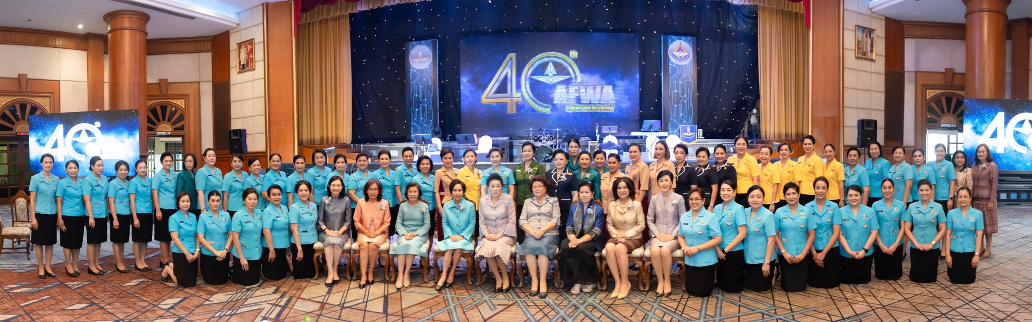 ๔๙ งานวันคล้ายวันสถาปนาสมาคมแม่บ้านทหารอากาศ ครบรอบปีที่ ๔๐
