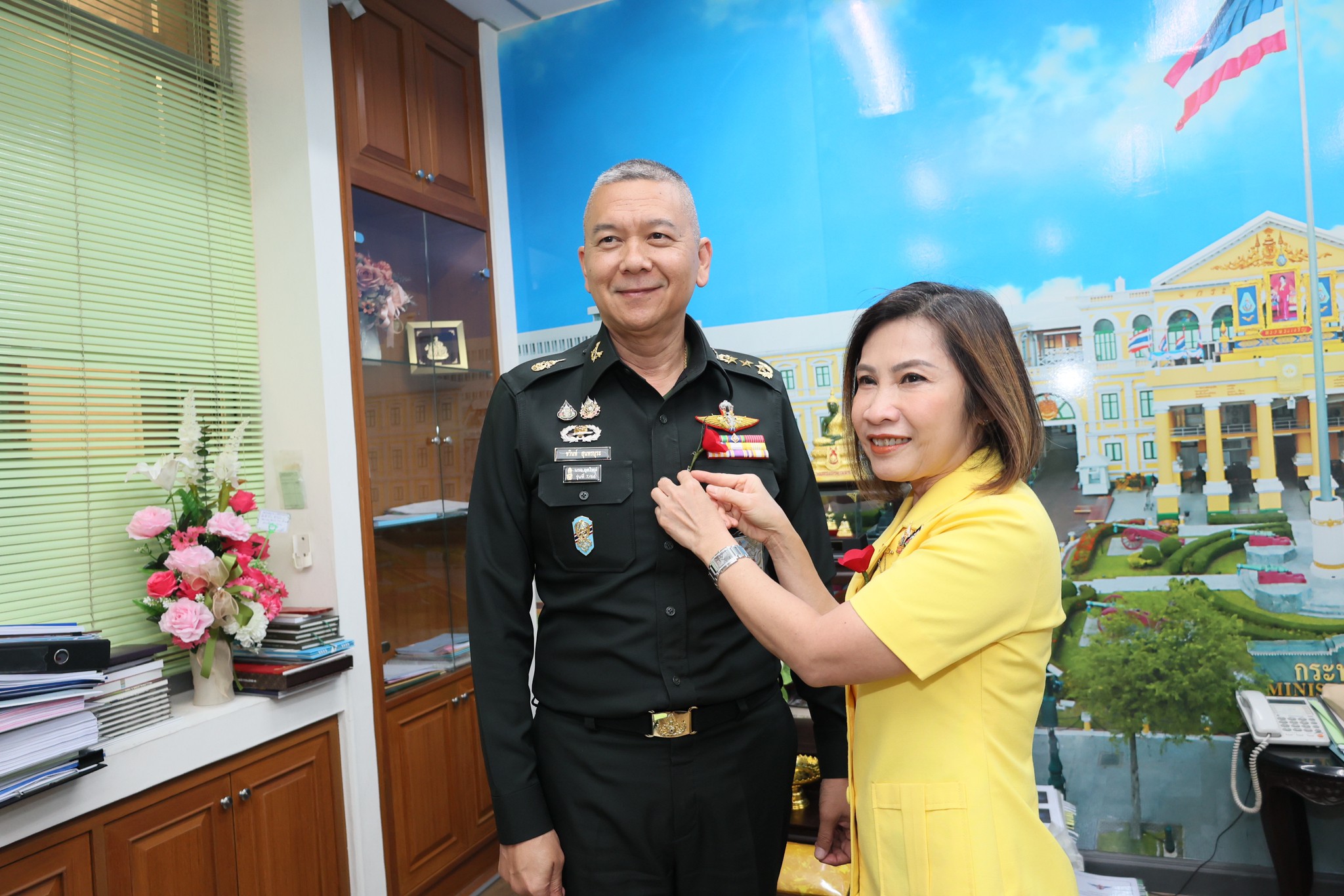๕๐ กิจกรรมประดับดอกไม้ที่ระลึกวันทหารผ่านศึก ประจำปี ๒๕๖๘