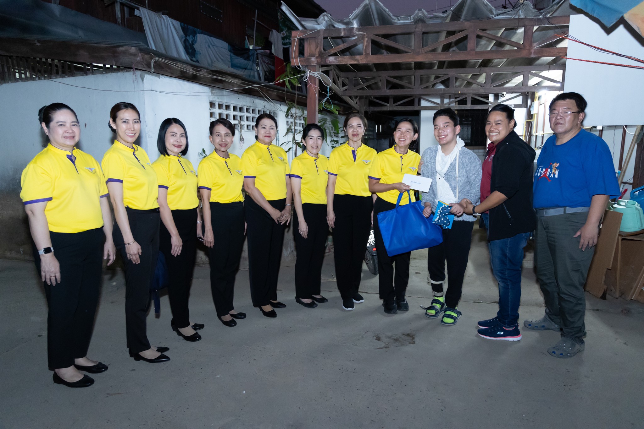 ๕๑ การตรวจเยี่ยมและติดตามความคืบหน้าการดำเนินงานโครงการต่างๆ ของสมาคมฯ