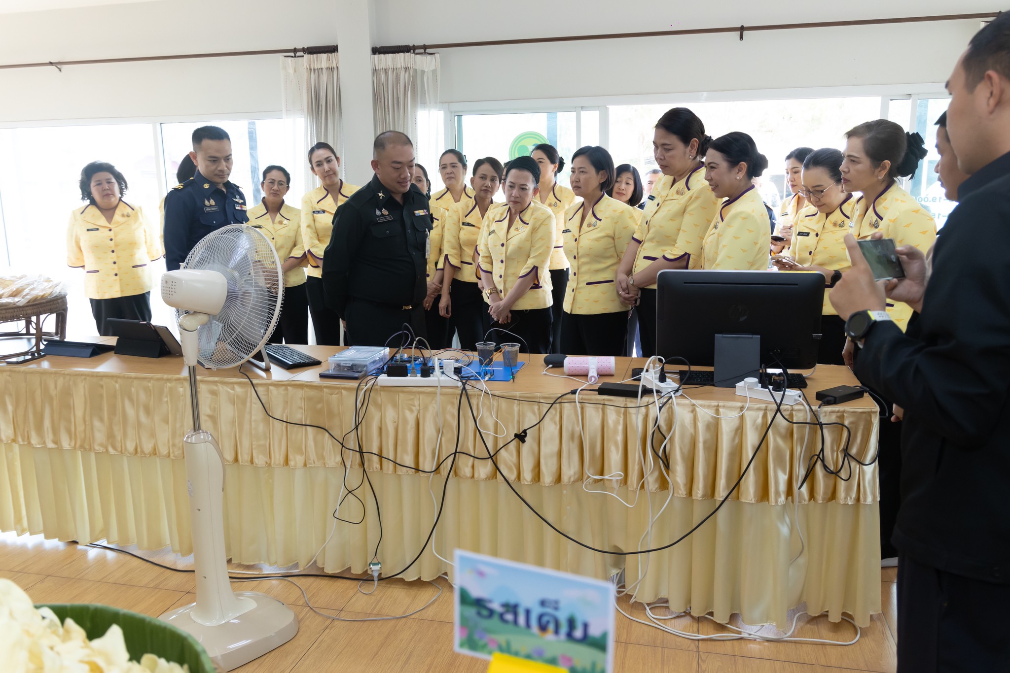 ๕๑ การตรวจเยี่ยมและติดตามความคืบหน้าการดำเนินงานโครงการต่างๆ ของสมาคมฯ