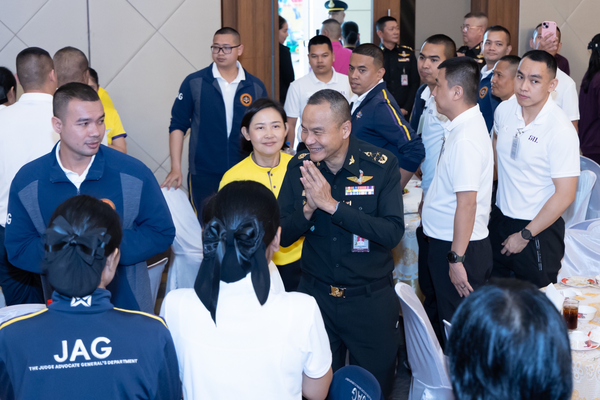 ๕๖ การจัดงานเลี้ยงขอบคุณข้าราชการ ที่ร่วมปฏิบัติหน้าที่ในการออกร้านงาน "เพื่อนพึ่ง (ภาฯ)" และงานกาชาด ประจำปี ๒๕๖๗