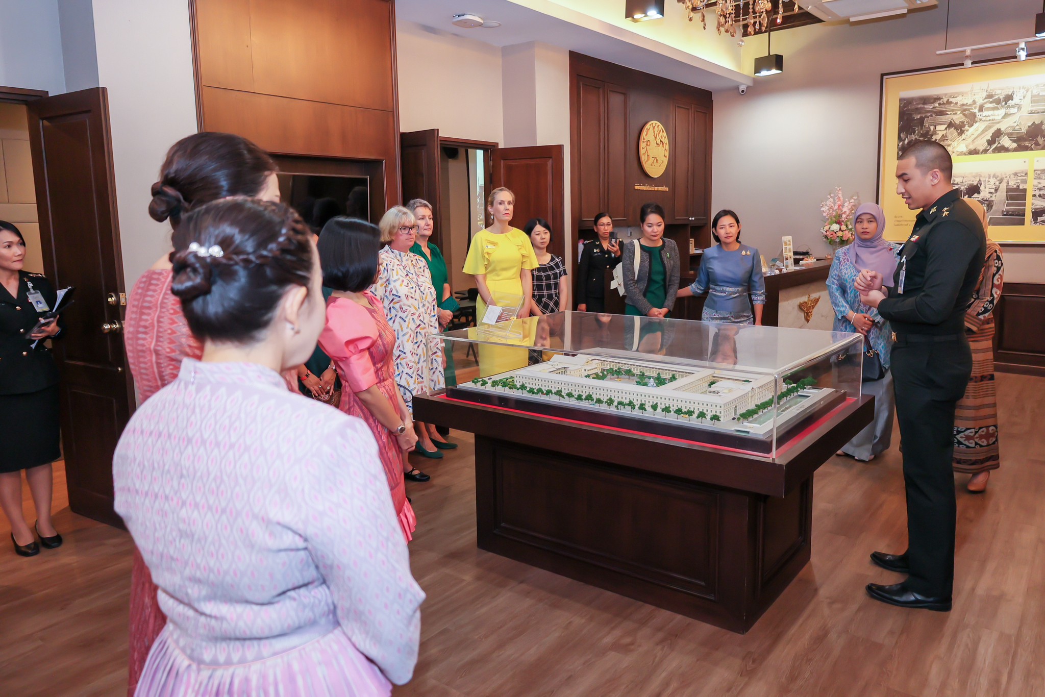 ๕๘ งานเลี้ยงรับรองคณะผู้ช่วยทูตทหารต่างประเทศ ประจำกรุงเทพฯ