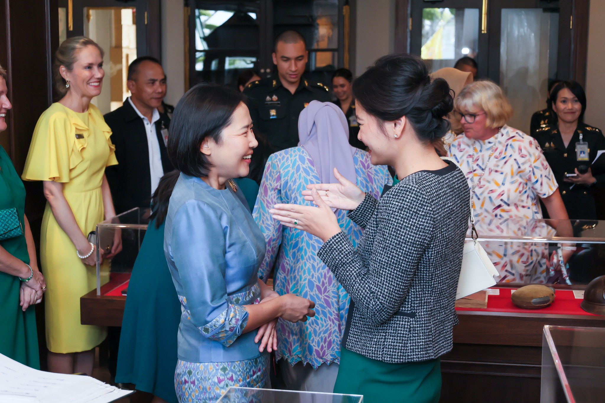๕๘ งานเลี้ยงรับรองคณะผู้ช่วยทูตทหารต่างประเทศ ประจำกรุงเทพฯ