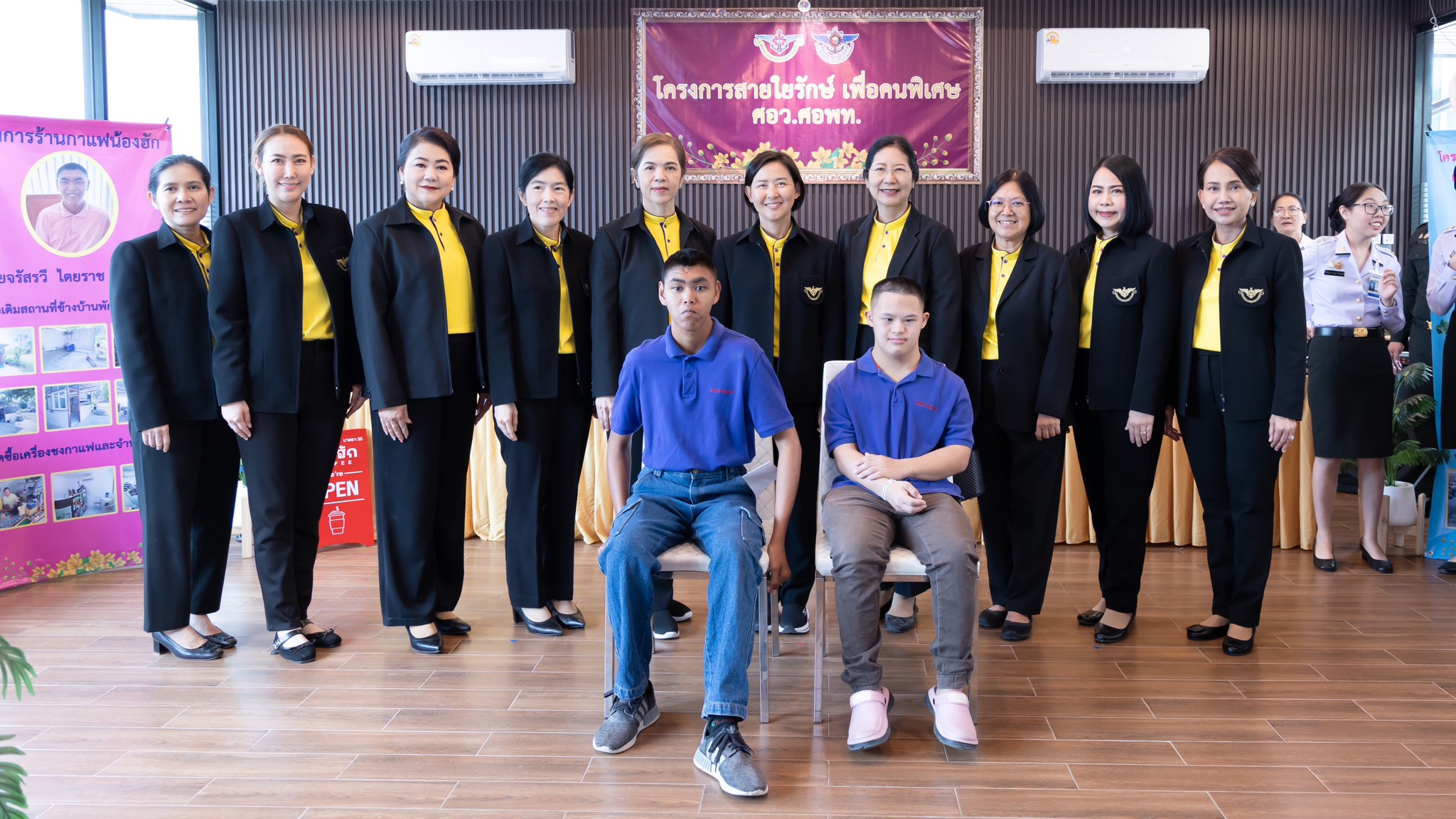 ๕๙ การตรวจเยี่ยมและติดตามความคืบหน้าการดำเนินงานโครงการของสมาคมภริยาข้าราชการสำนักงานปลัดกระทรวงกลาโหม