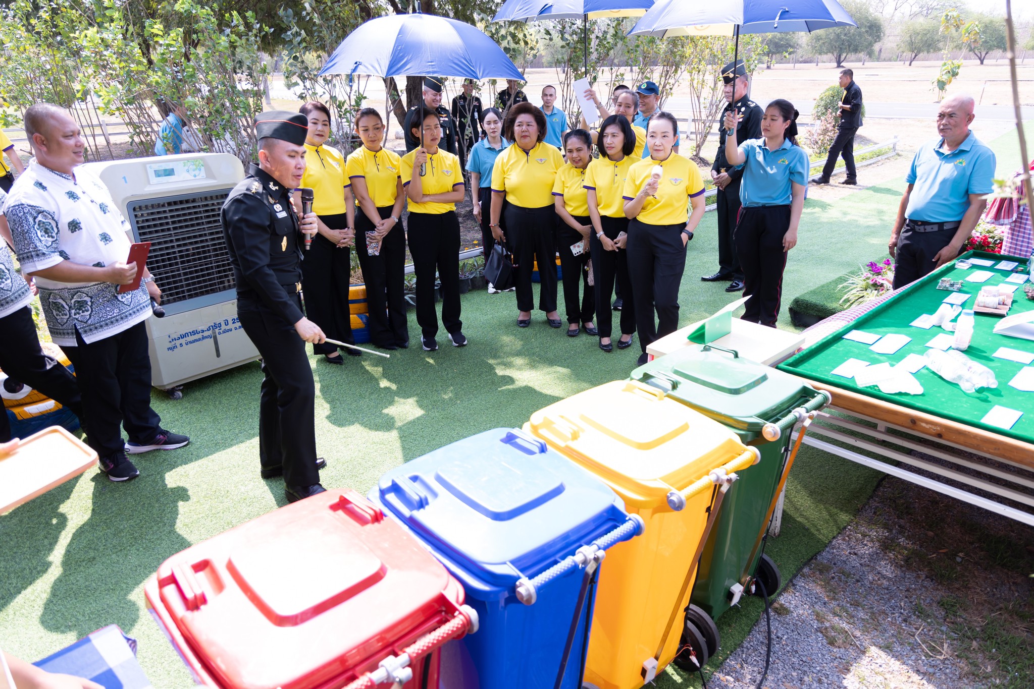 ๕๙ การตรวจเยี่ยมและติดตามความคืบหน้าการดำเนินงานโครงการของสมาคมภริยาข้าราชการสำนักงานปลัดกระทรวงกลาโหม