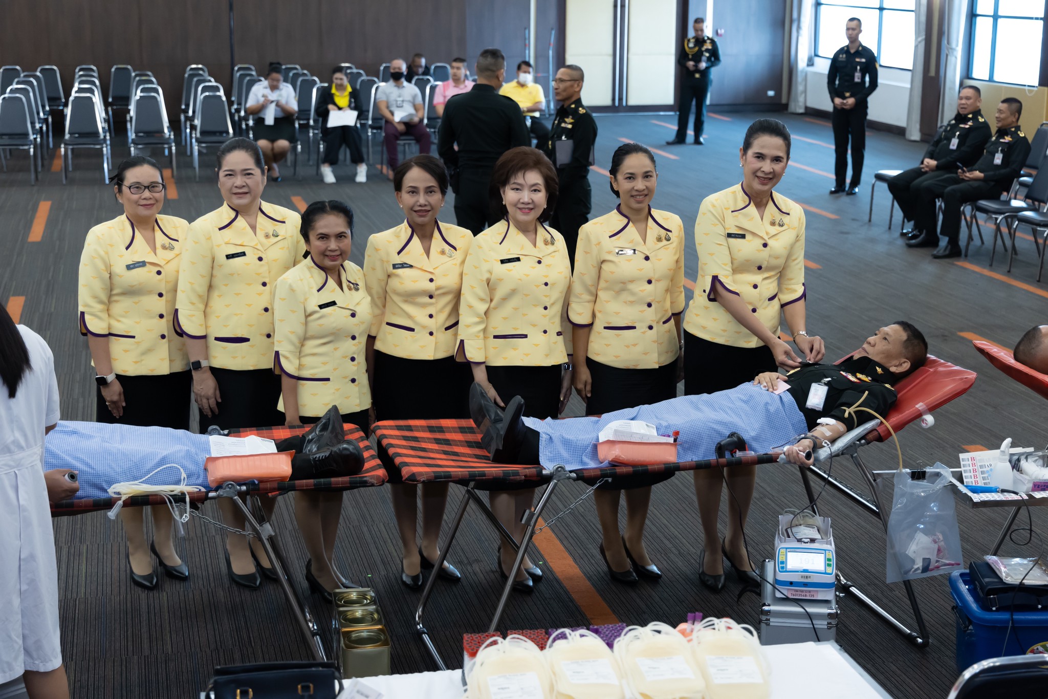 ๖๐ กิจกรรมบริจาคโลหิตถวายเป็นพระราชกุศลแด่พระบาทสมเด็จพระจุลจอมเกล้าเจ้าอยู่หัว ผู้ทรงพระราชทานกำเนิด กห. เนื่องในวันคล้ายวันสถาปนา กห. ประจำปี ๒๕๖๘ และเนื่องในโอกาสวันคล้ายวันพระราชสมภพสมเด็จพระกนิษฐาธิราชเจ้า กรมสมเด็จพระเทพรัตนราชสุดาฯ สยามบรมราชกุมารี