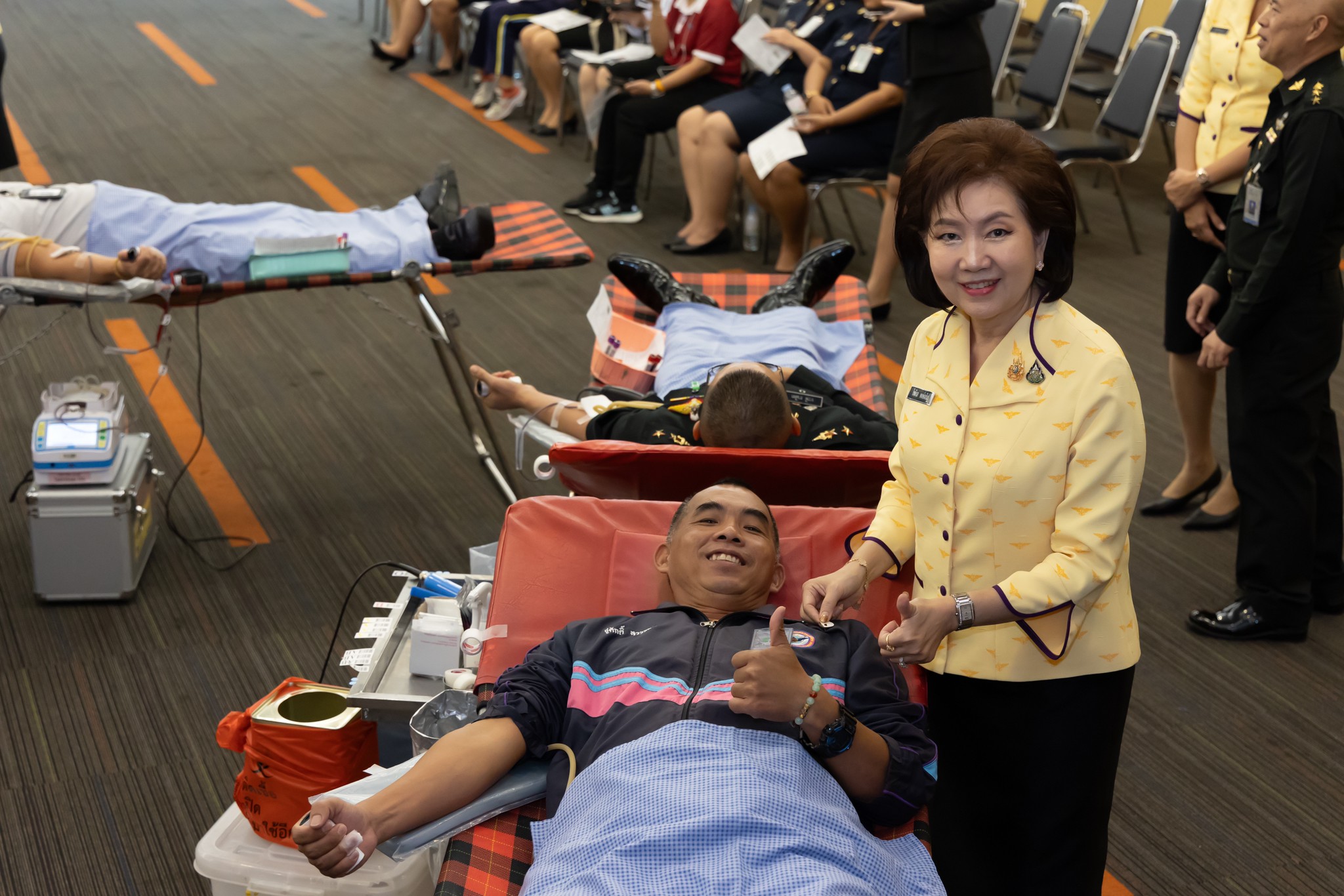 ๖๐ กิจกรรมบริจาคโลหิตถวายเป็นพระราชกุศลแด่พระบาทสมเด็จพระจุลจอมเกล้าเจ้าอยู่หัว ผู้ทรงพระราชทานกำเนิด กห. เนื่องในวันคล้ายวันสถาปนา กห. ประจำปี ๒๕๖๘ และเนื่องในโอกาสวันคล้ายวันพระราชสมภพสมเด็จพระกนิษฐาธิราชเจ้า กรมสมเด็จพระเทพรัตนราชสุดาฯ สยามบรมราชกุมารี