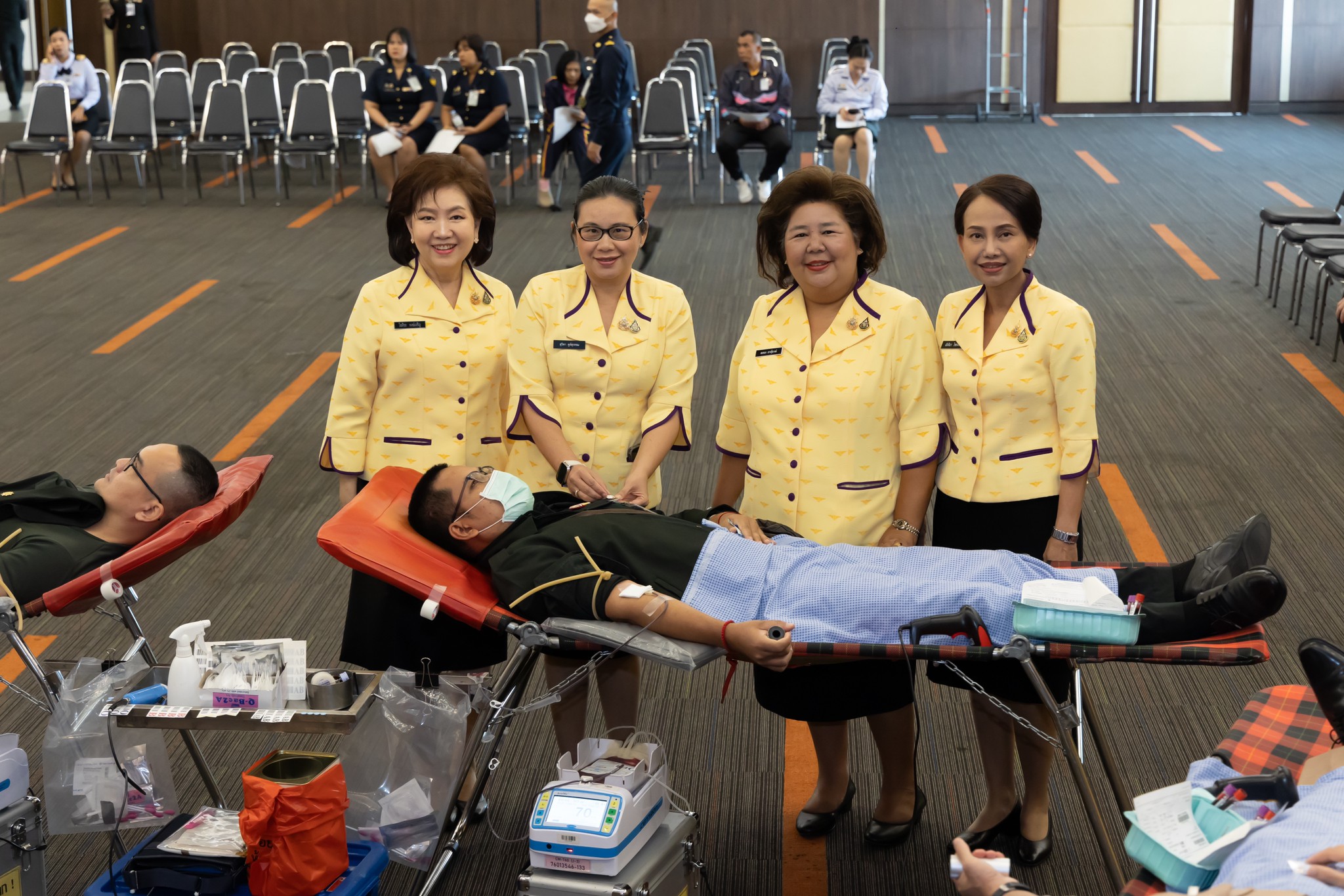๖๐ กิจกรรมบริจาคโลหิตถวายเป็นพระราชกุศลแด่พระบาทสมเด็จพระจุลจอมเกล้าเจ้าอยู่หัว ผู้ทรงพระราชทานกำเนิด กห. เนื่องในวันคล้ายวันสถาปนา กห. ประจำปี ๒๕๖๘ และเนื่องในโอกาสวันคล้ายวันพระราชสมภพสมเด็จพระกนิษฐาธิราชเจ้า กรมสมเด็จพระเทพรัตนราชสุดาฯ สยามบรมราชกุมารี