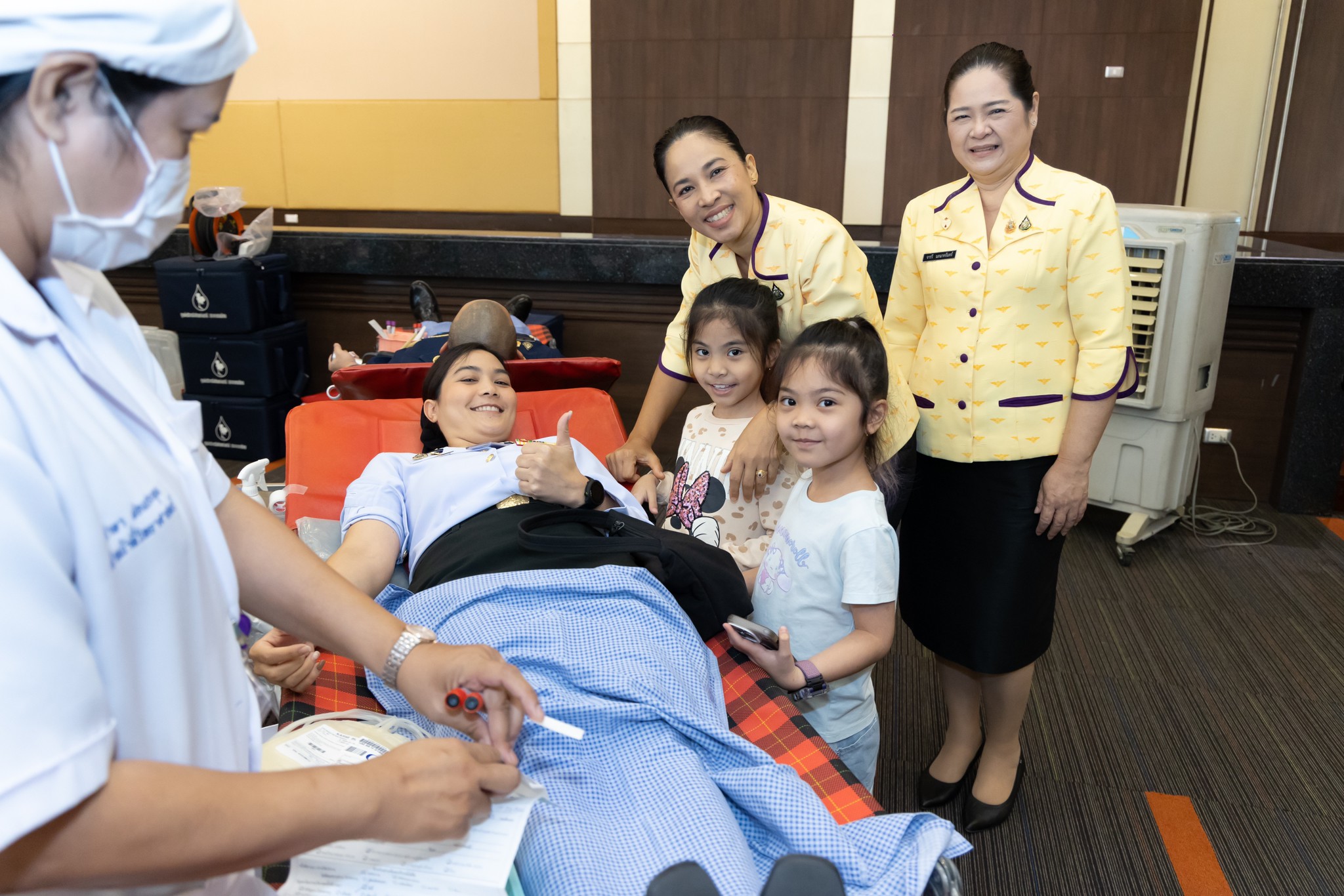 ๖๐ กิจกรรมบริจาคโลหิตถวายเป็นพระราชกุศลแด่พระบาทสมเด็จพระจุลจอมเกล้าเจ้าอยู่หัว ผู้ทรงพระราชทานกำเนิด กห. เนื่องในวันคล้ายวันสถาปนา กห. ประจำปี ๒๕๖๘ และเนื่องในโอกาสวันคล้ายวันพระราชสมภพสมเด็จพระกนิษฐาธิราชเจ้า กรมสมเด็จพระเทพรัตนราชสุดาฯ สยามบรมราชกุมารี