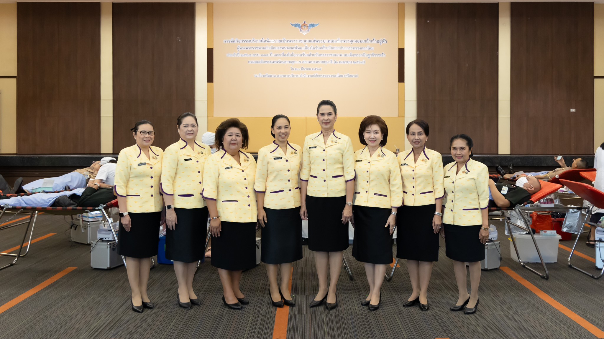 ๖๐ กิจกรรมบริจาคโลหิตถวายเป็นพระราชกุศลแด่พระบาทสมเด็จพระจุลจอมเกล้าเจ้าอยู่หัว ผู้ทรงพระราชทานกำเนิด กห. เนื่องในวันคล้ายวันสถาปนา กห. ประจำปี ๒๕๖๘ และเนื่องในโอกาสวันคล้ายวันพระราชสมภพสมเด็จพระกนิษฐาธิราชเจ้า กรมสมเด็จพระเทพรัตนราชสุดาฯ สยามบรมราชกุมารี