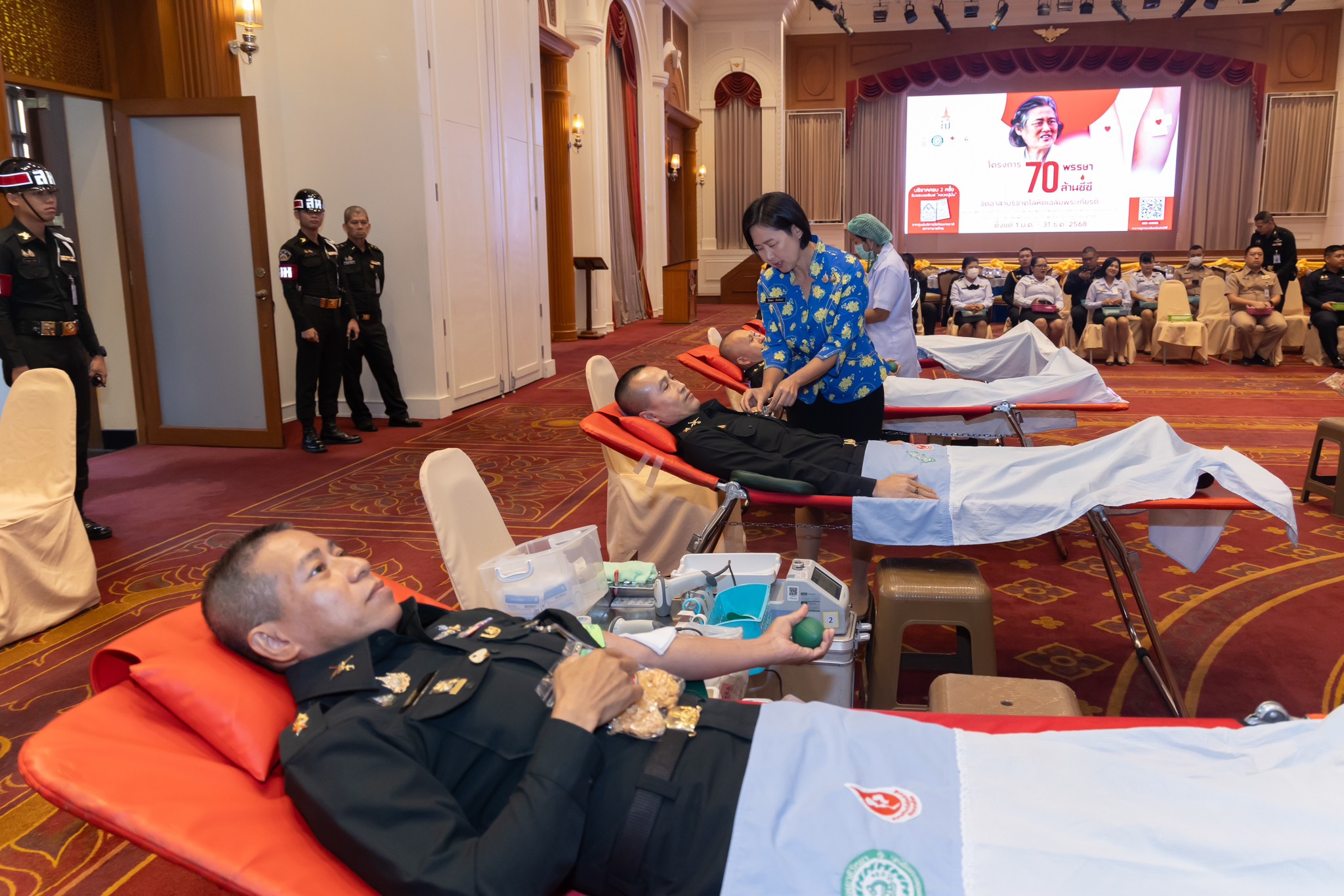๖๑ กิจกรรมบริจาคโลหิตถวายเป็นพระราชกุศลแด่พระบาทสมเด็จพระจุลจอมเกล้าเจ้าอยู่หัว ผู้ทรงพระราชทานกำเนิด กห. เนื่องในวันคล้ายวันสถาปนา กห. ประจำปี ๒๕๖๘ และเนื่องในโอกาสวันคล้ายวันพระราชสมภพสมเด็จพระกนิษฐาธิราชเจ้า กรมสมเด็จพระเทพรัตนราชสุดาฯ สยามบรมราชกุมารี