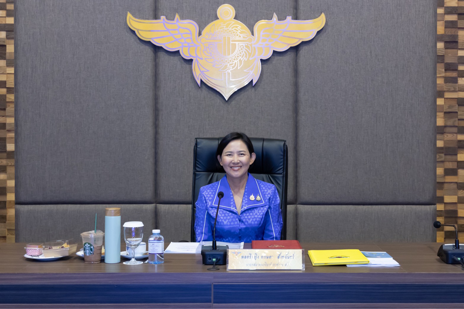 ๖๗ การประชุมสรุปผลการดำเนินงานของสมาคมภริยาข้าราชการสำนักงานปลัดกระทรวงกลาโหม รอบ ๖ เดือน