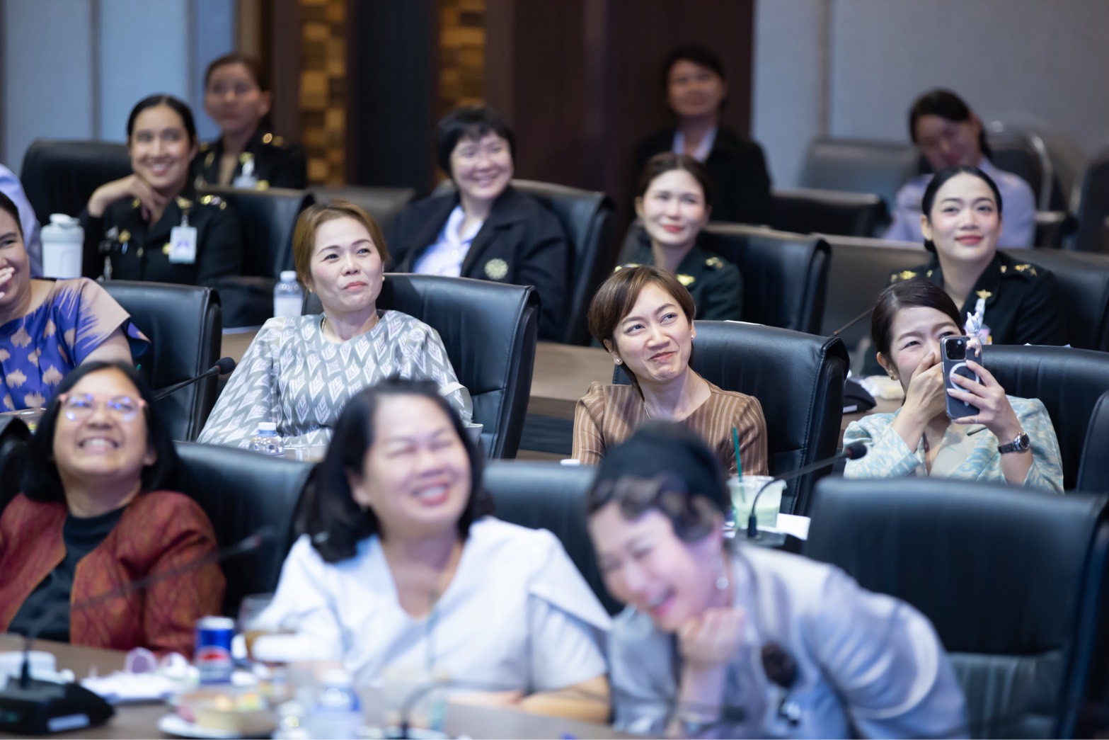 ๖๗ การประชุมสรุปผลการดำเนินงานของสมาคมภริยาข้าราชการสำนักงานปลัดกระทรวงกลาโหม รอบ ๖ เดือน