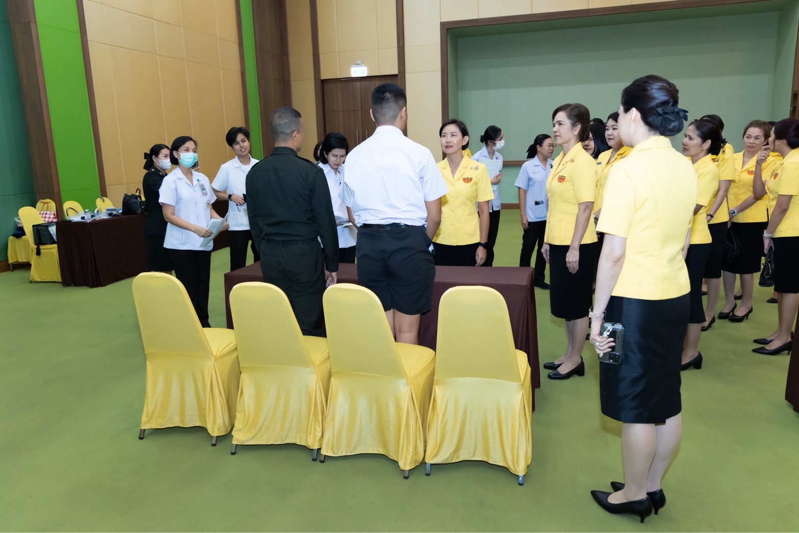๗๒ กิจกรรมตรวจเยี่ยมบุตรที่มีความต้องการพิเศษของกำลังพลสังกัดสำนักงานปลัดกระทรวงกลาโหม โดยโครงการสายใยรักษ์ เพื่อคนพิเศษ